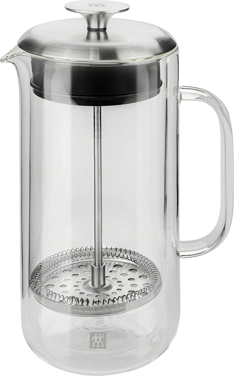 Zwilling Sorrento Plus French Press | 39500-300 | Double Wall Glass 750ml - Inhomebuy