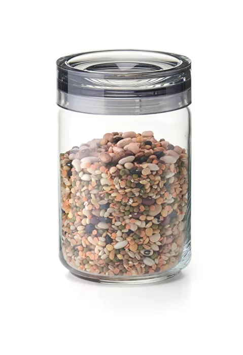 Storage Jar L 1000cc Sky Grey - Inhomebuy