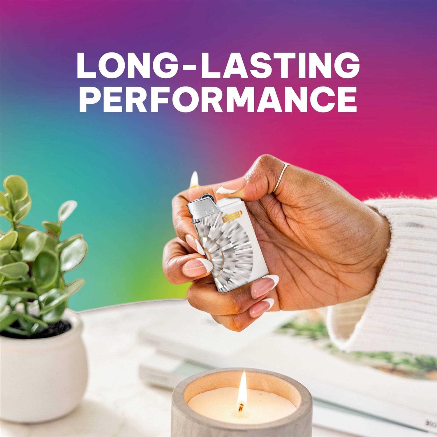 Djeep Pocket Lighters Vibrant Collection Textured Metallic Colorful Unique Lighters - Inhomebuy