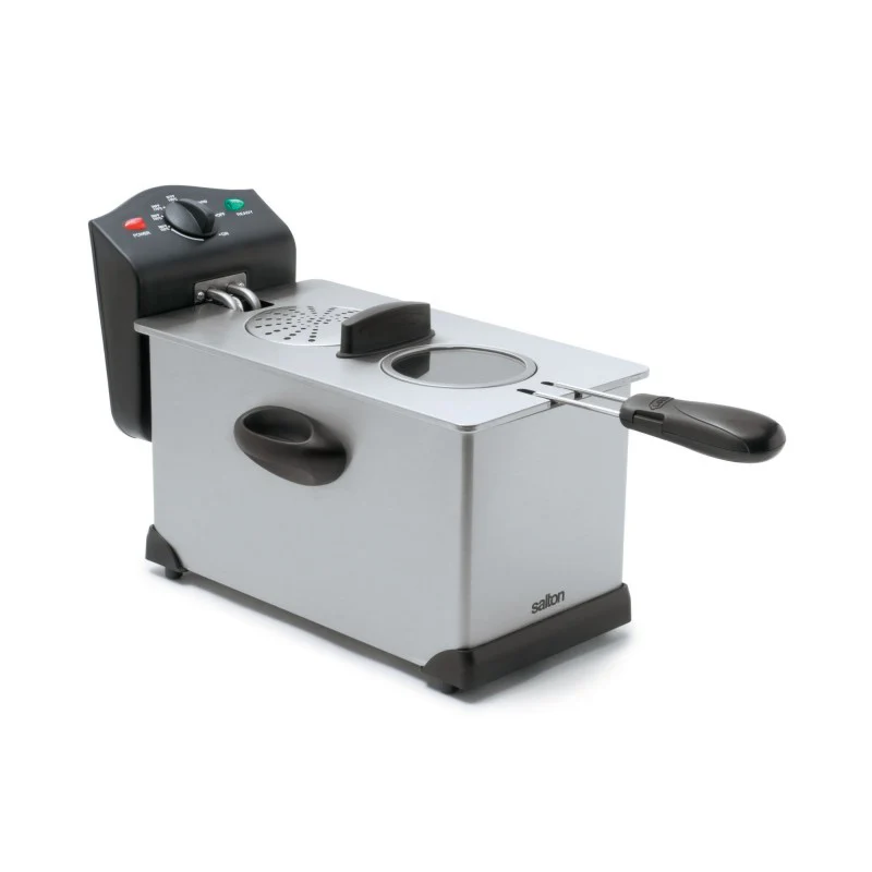 Salton Deep Fryer: 1700W, 3L, EasyClean, s/s | DF-1233 - Inhomebuy
