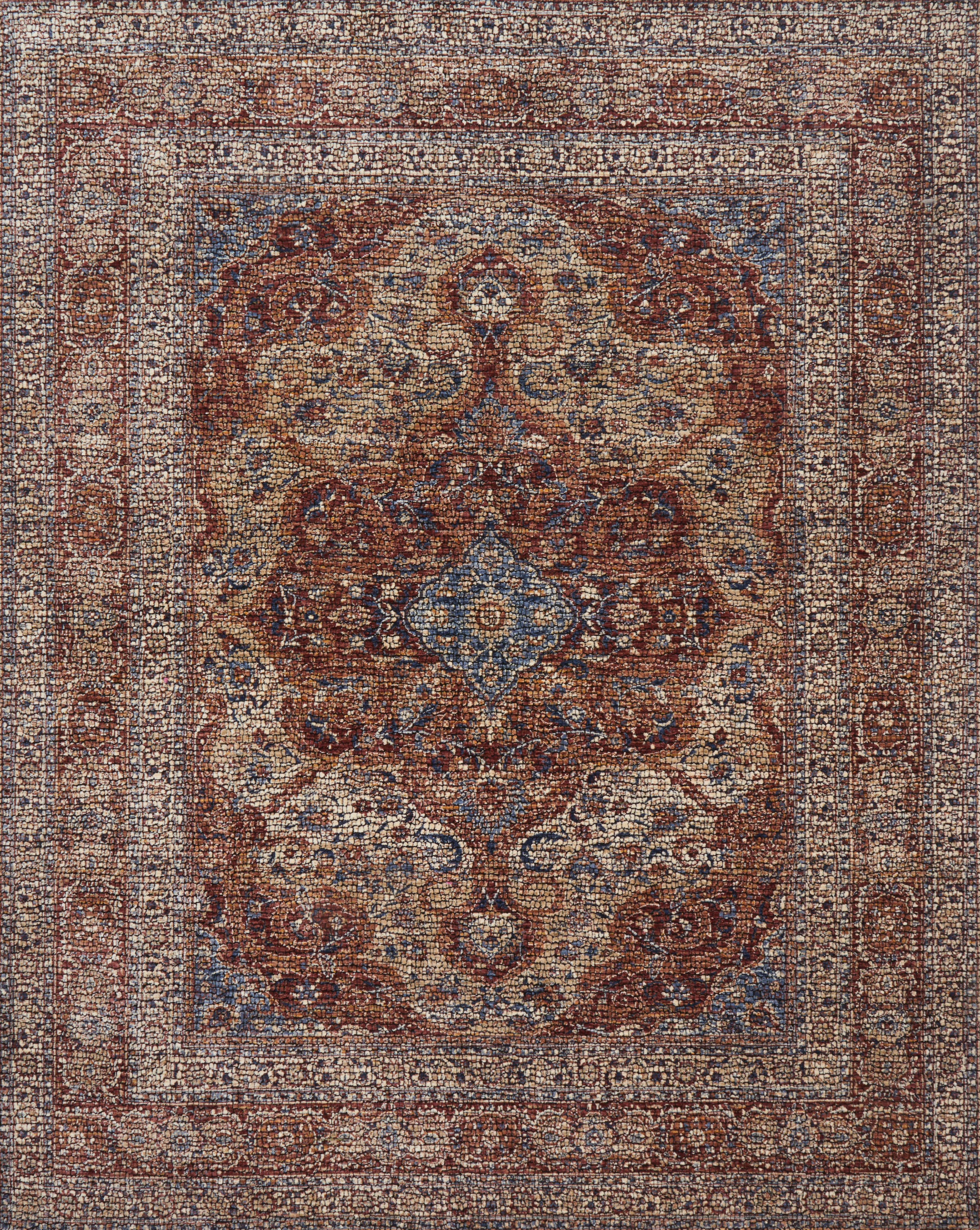 Loloi Rugs Porcia Collection Rug in Adobe Spice, Adobe Spice - 12'0