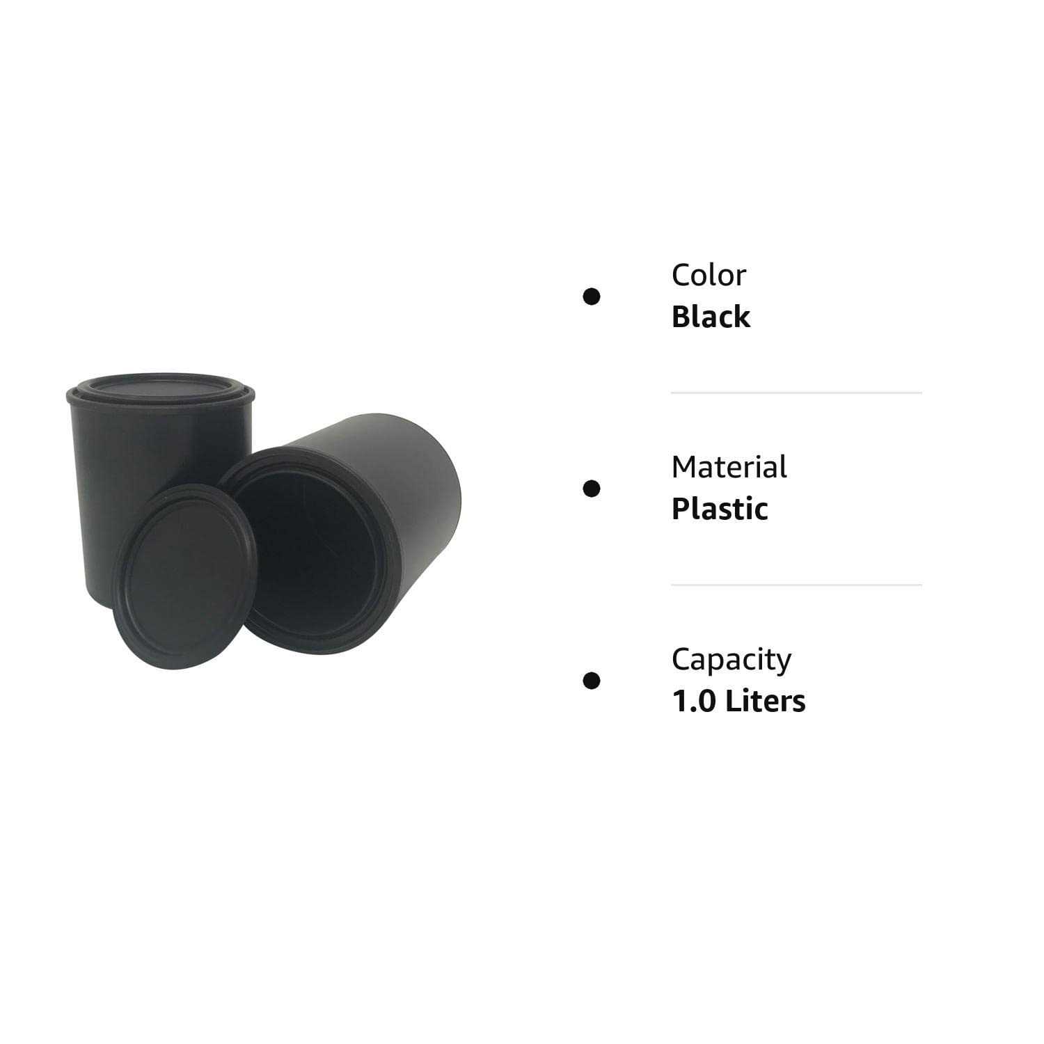 Csbd Empty Paint Can with Plastic Lid, Gallon and Quart Sizes, Unlined Multipurpose Storage for Arts and Crafts - Inhomebuy