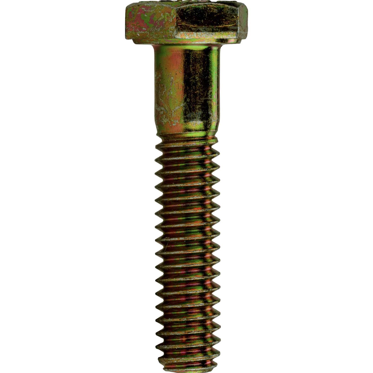Hex Bolts Zinc Yellow-Chromate Plated Steel Grade 8 Partial Thread Quantity - Inhomebuy