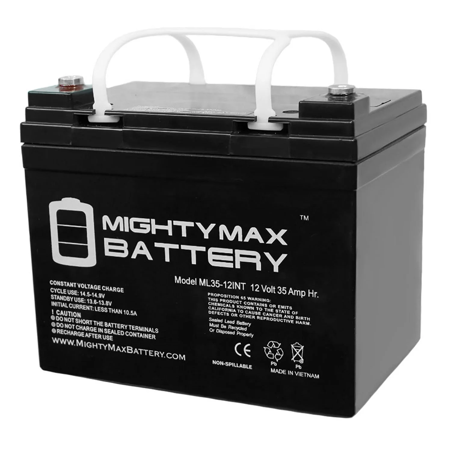 12V 35AH INT Replacement Battery for Xtreme Deep Cycle - Inhomebuy