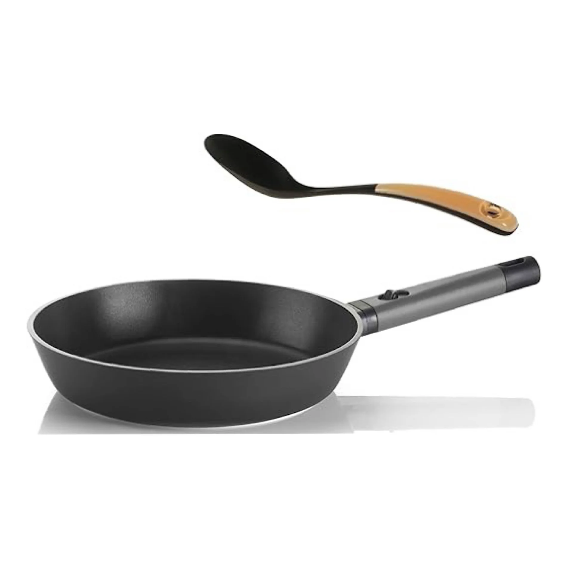 Cooking Frying Pan 28 Cm Black - Inhomebuy