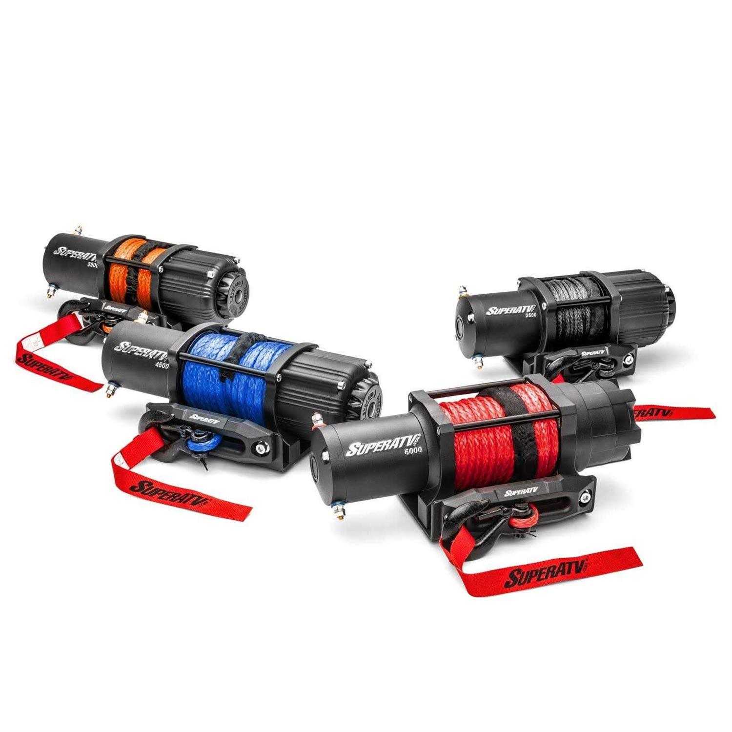 SuperATV Synthetic Winch Rope Replacement 50 ft - Inhomebuy