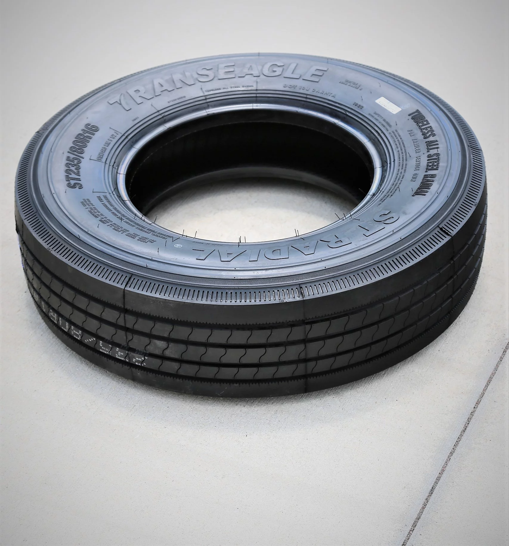 Transeagle All Steel ST Radial ST 235/80R16 Load H 16 Ply Trailer Tire - Inhomebuy