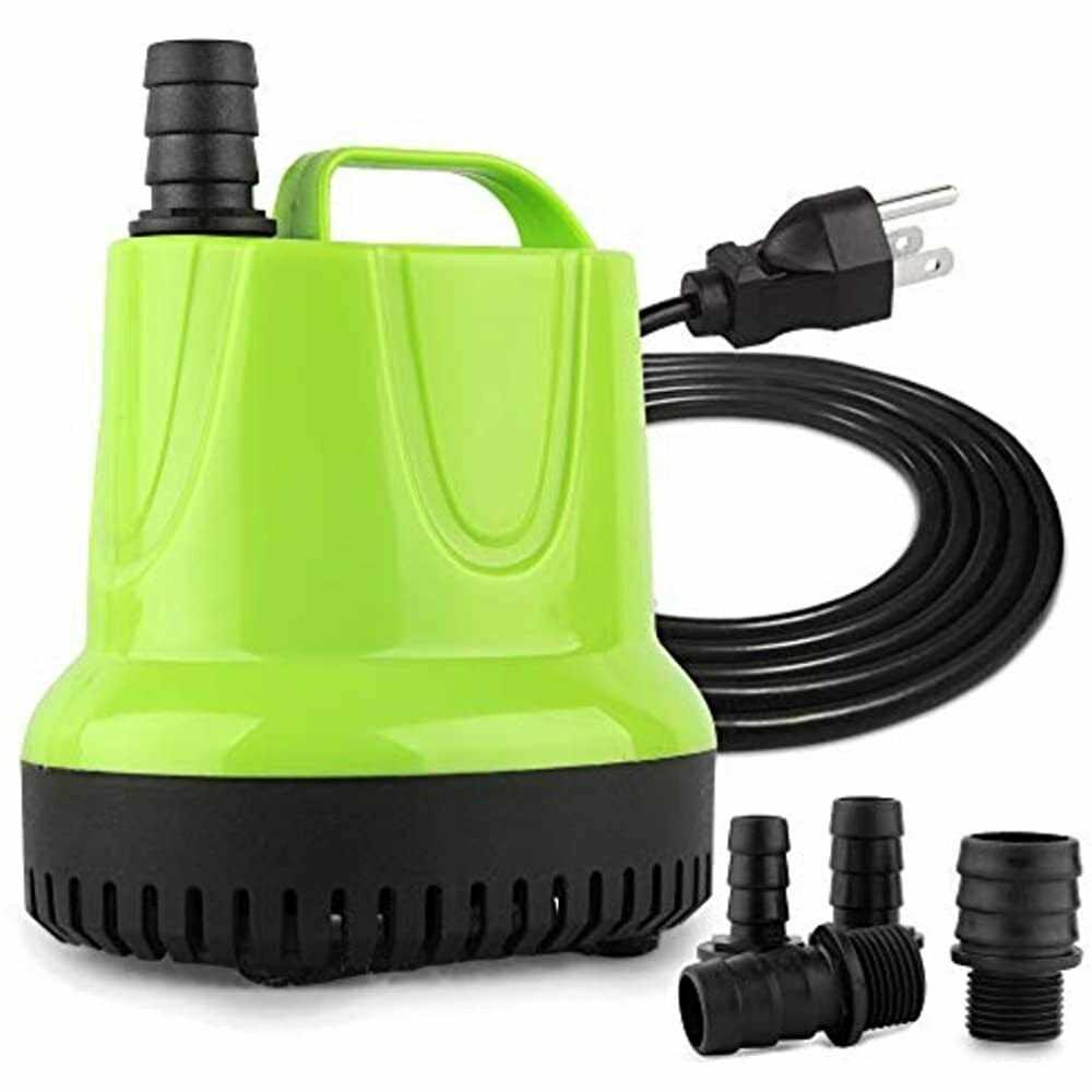 Freesea 845 GPH 60W Submersible Water Pump for Pond Aquarium Hydroponics Fish Tank Fountain Waterfall - Inhomebuy