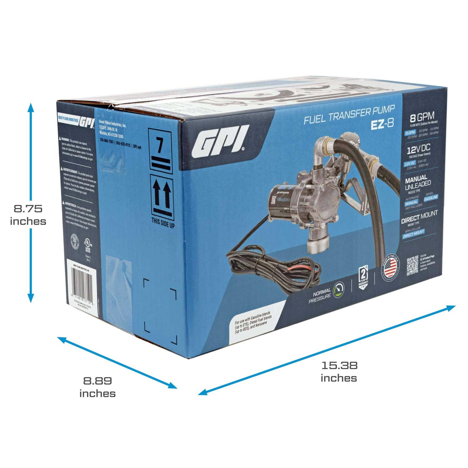 GPI Dual Flo Hand Pump - Inhomebuy