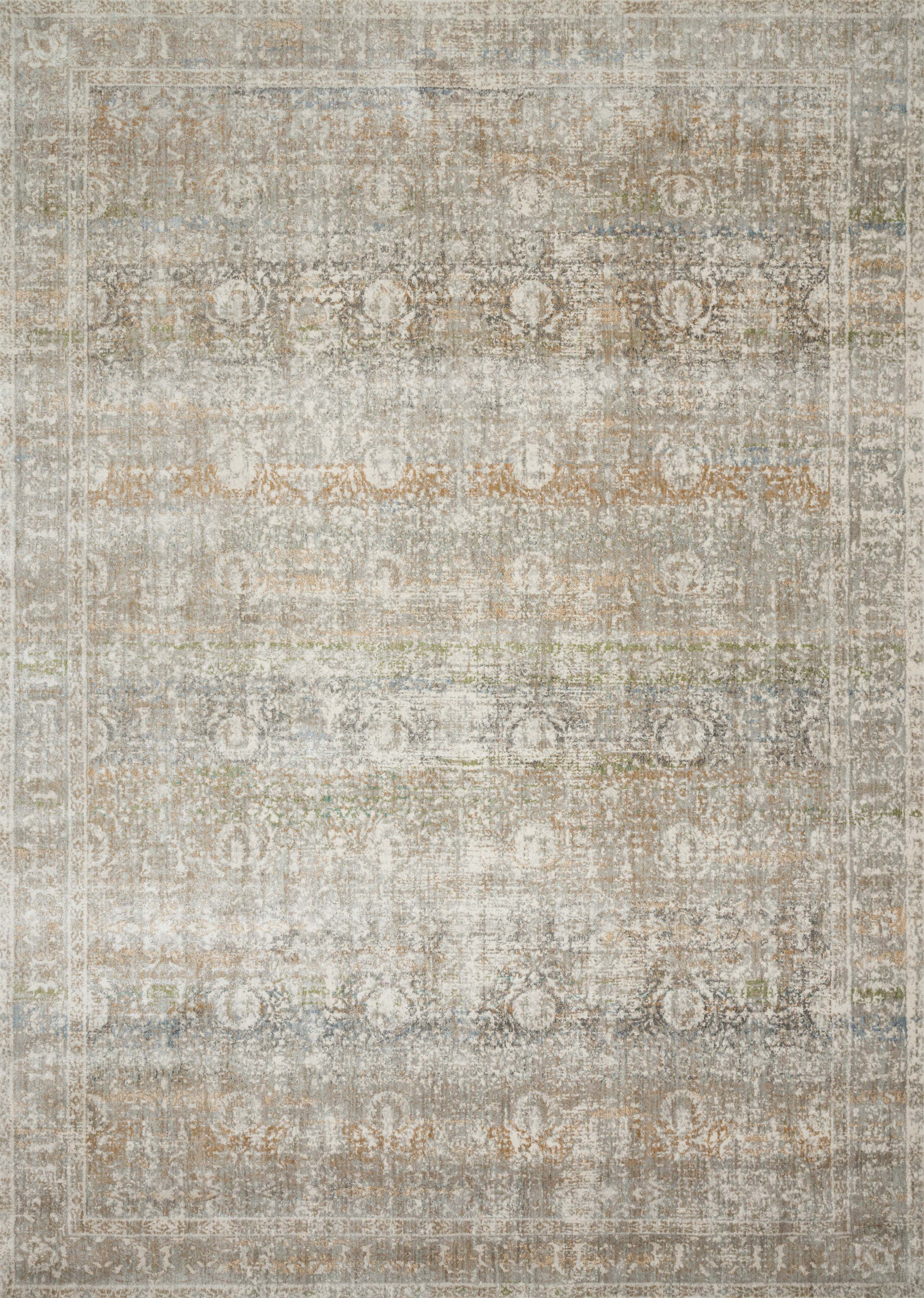 Loloi Rugs Anastasia Collection Rug in Grey, Multi - 7'10