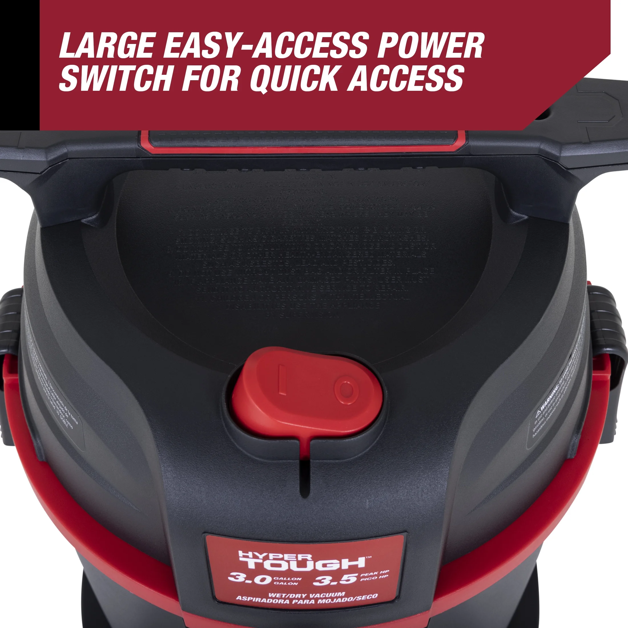 Hyper Tough 3 Gallon Wet Dry Vac - Inhomebuy