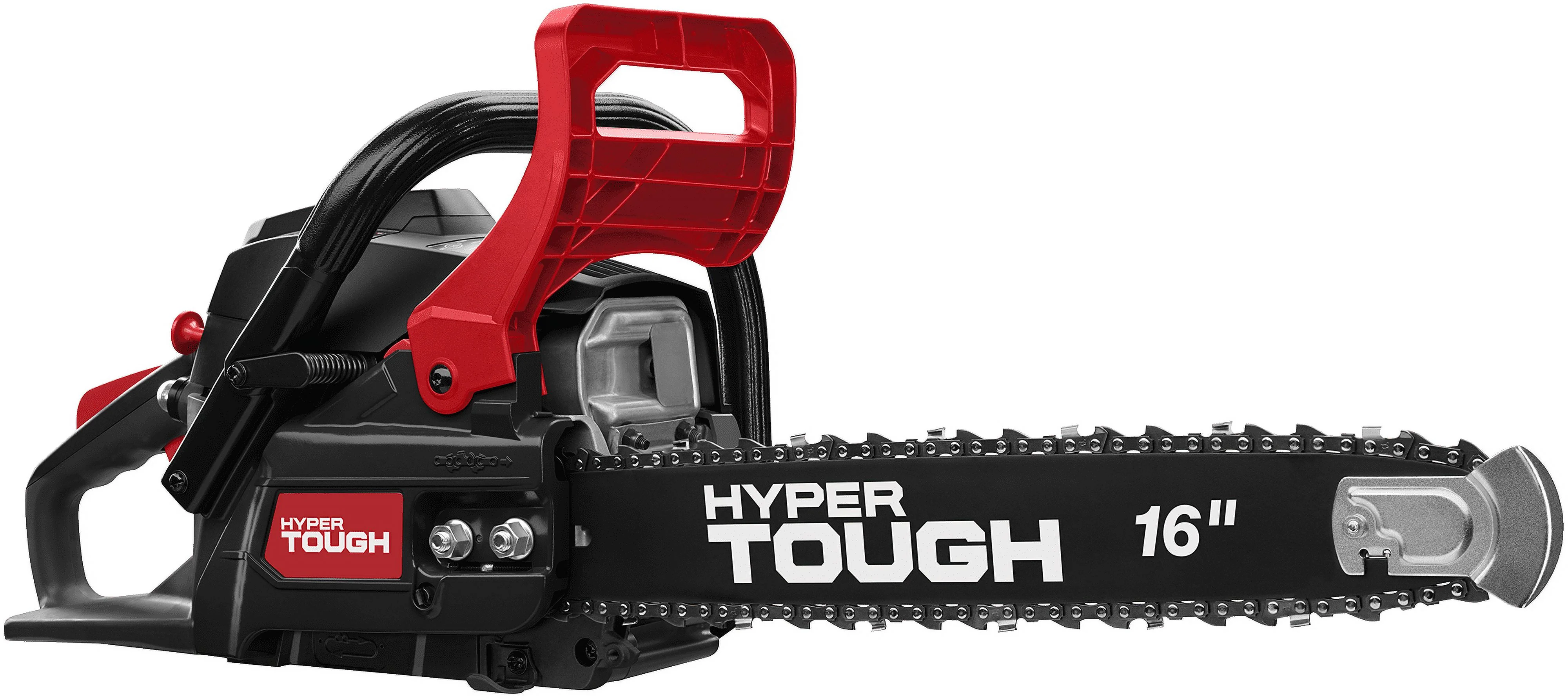Hyper Tough 16-inch Gas Chainsaw 38cc 2-Cycle Engine - Inhomebuy