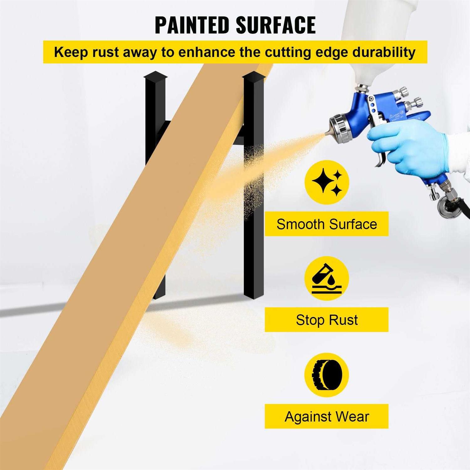 VEVOR Bucket Cutting Edge Bucket Edge Weld-on and Bolt-on Advanced Cutting Edge 16Mn CDRBYCYC - Inhomebuy