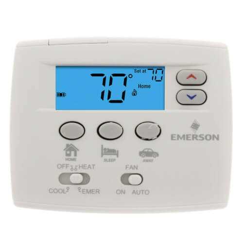 White Rodgers 1F89-211 Non-Programmable Digital Thermostat - Inhomebuy