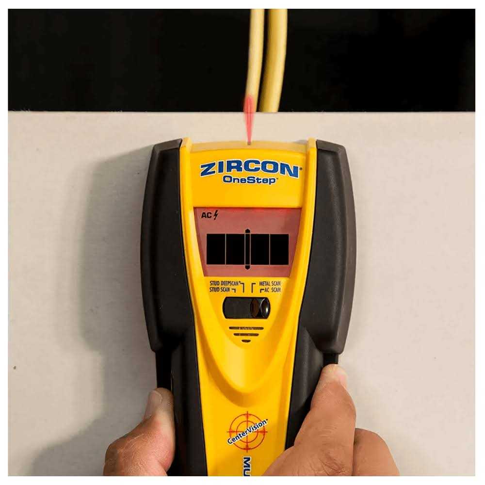 Zircon MultiScanner All-In-One Stud Finder/Metal Detector/Live AC Wire Detection and Scanner - Inhomebuy