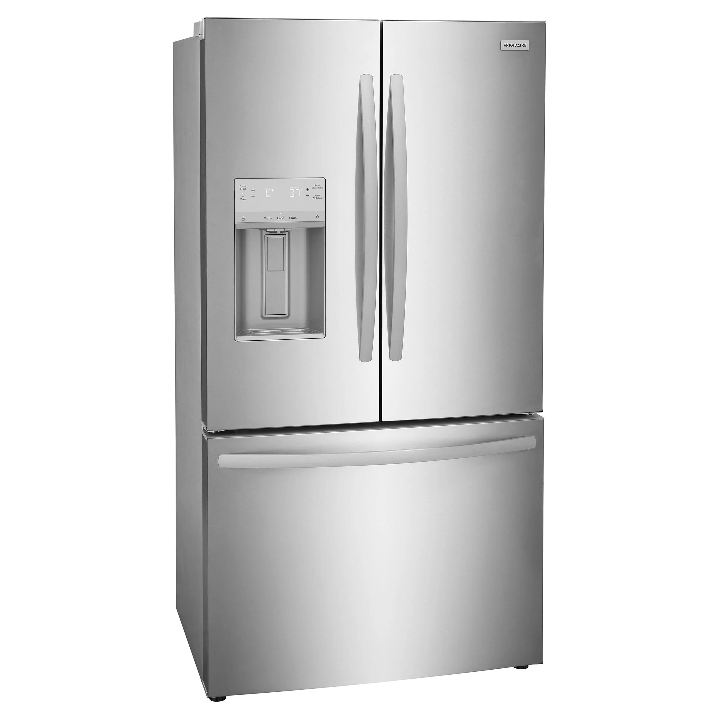 FRIGIDAIRE 36 IN. 22.6 CU FT. STAINLESS STEEL COUNTER-DEPTH FRENCH DOOR REFRIGERATOR - FRFC2323AS - Inhomebuy