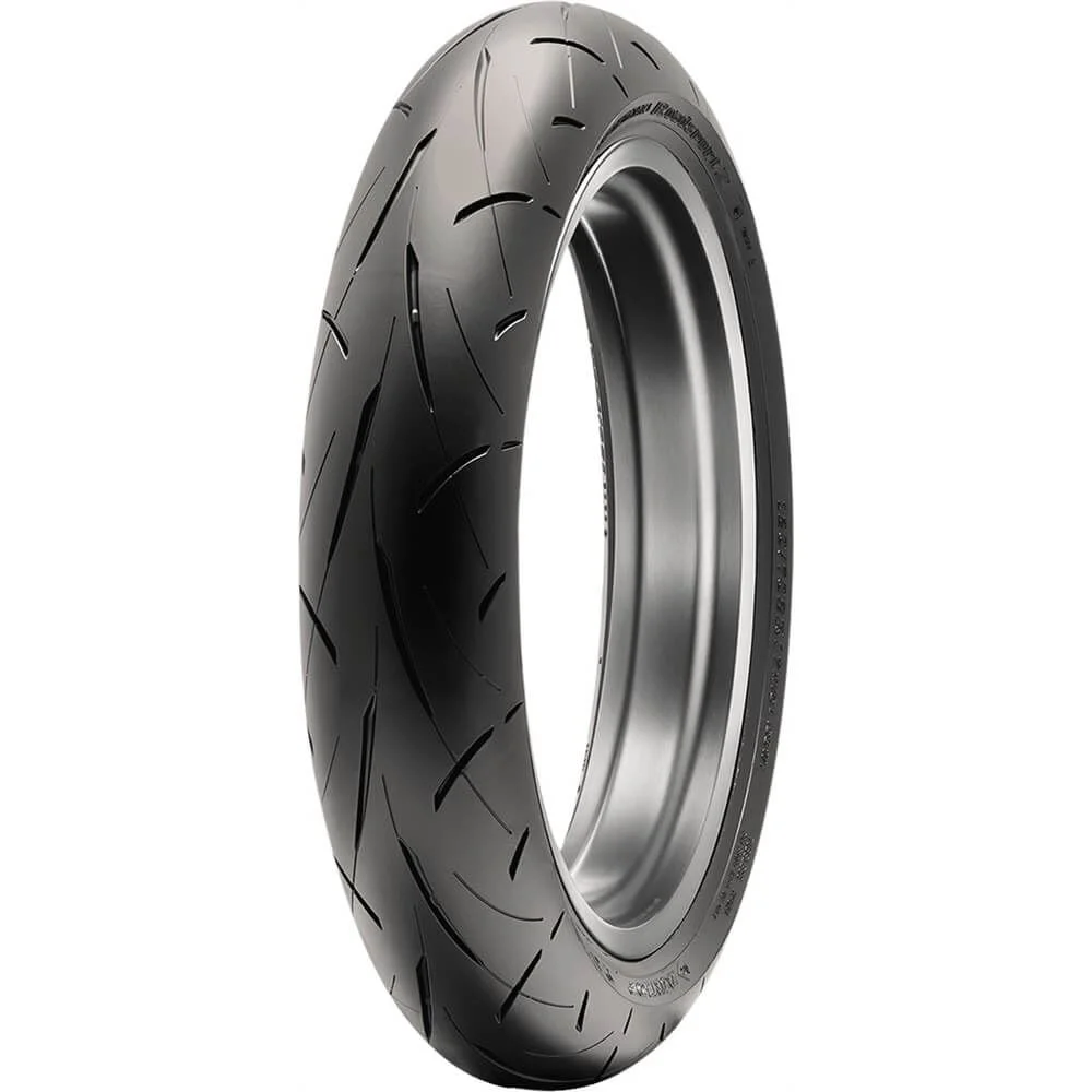 Dunlop Sportmax Roadsport 2 Radial Front Motorcycle Tire 120/60ZR-17 (55W) - Inhomebuy