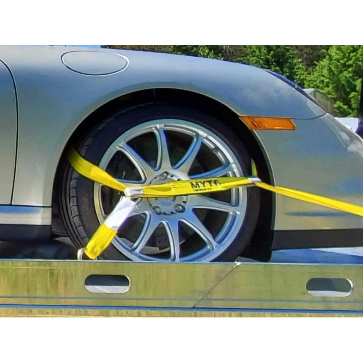 Mytee Products 8 Point Roll Back Vehicle Tie Down Kit with Chain Extension on Both Ends - Inhomebuy