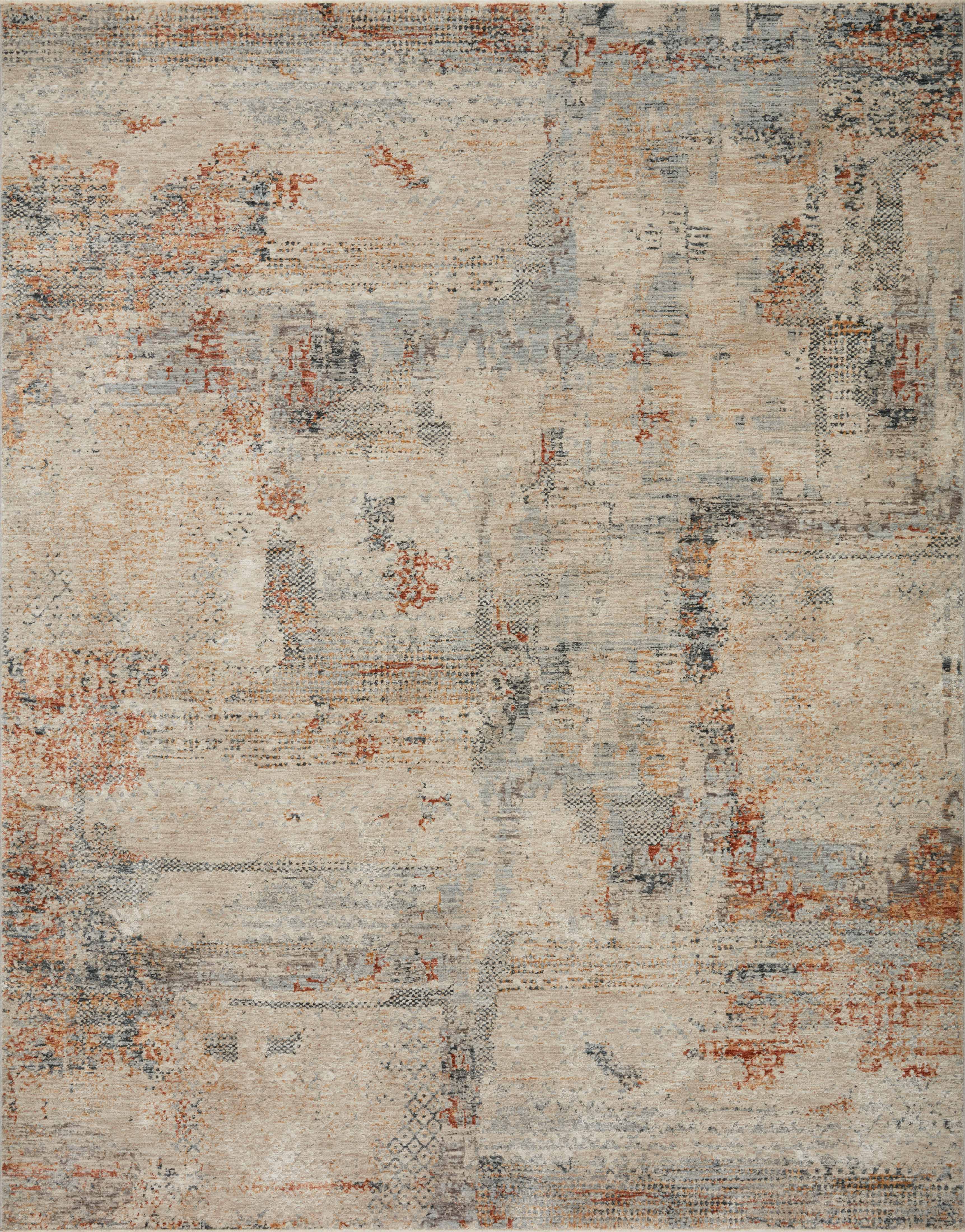 Loloi Rugs Axel Collection Rug in Sand, Multi - 9'3