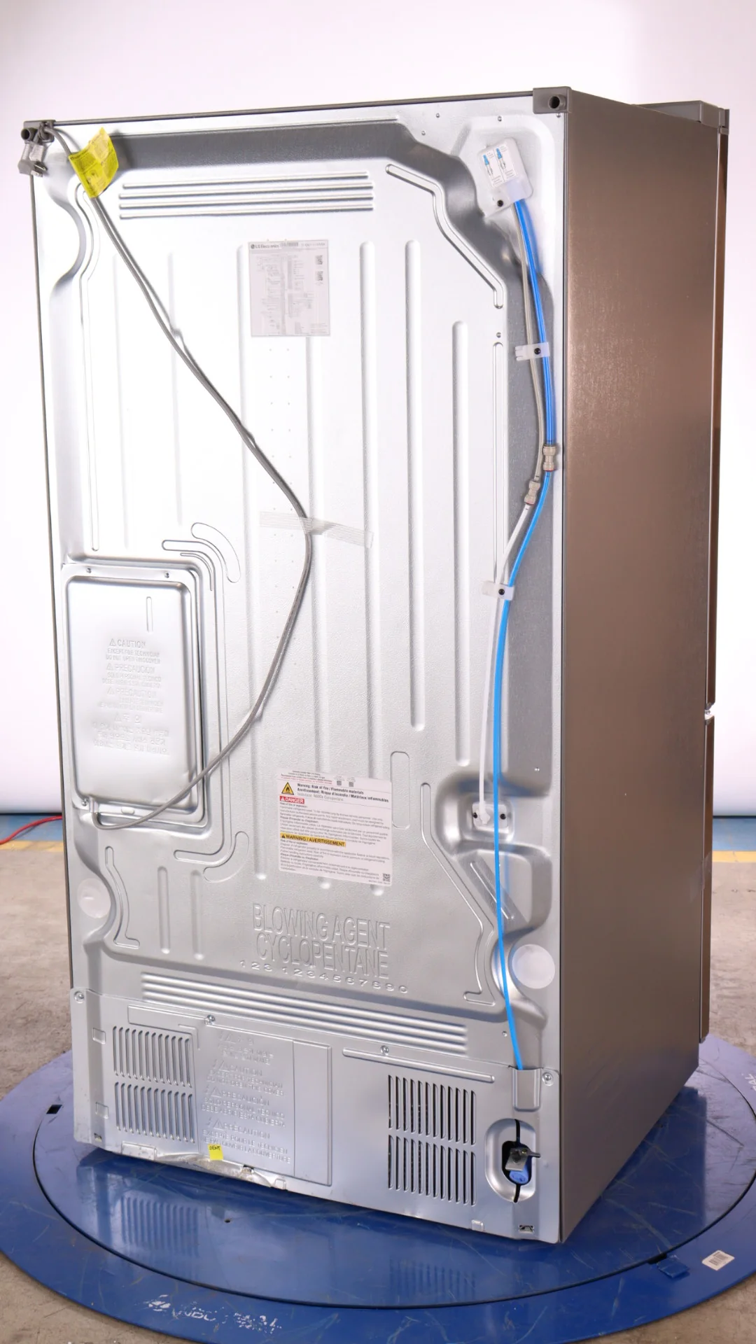 LG 36 in. 29 cu. ft. Smudge-Resistant Stainless Steel French Door Refrigerator - LRFCS29D6S - Inhomebuy