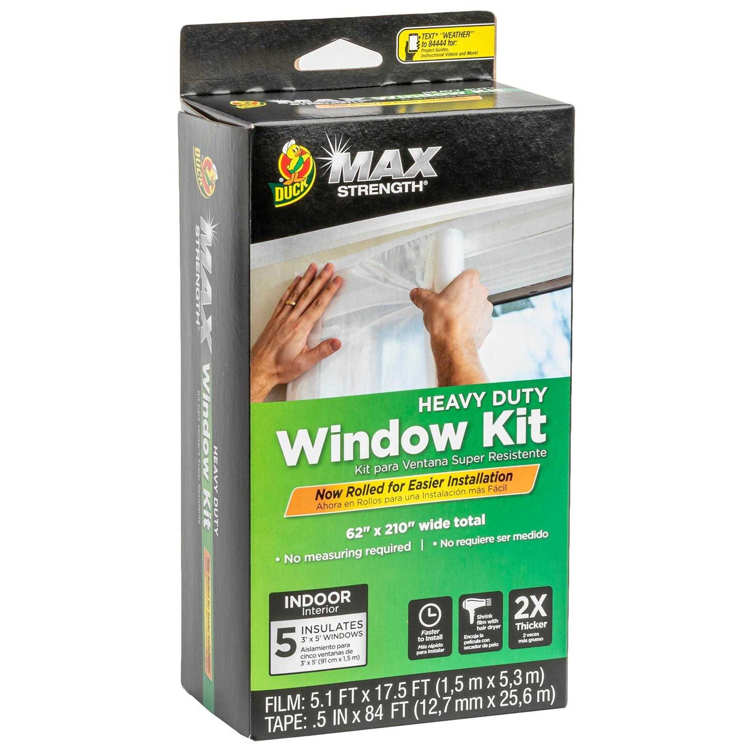 Duck Max Strength Rolled Window Kit - Inhomebuy