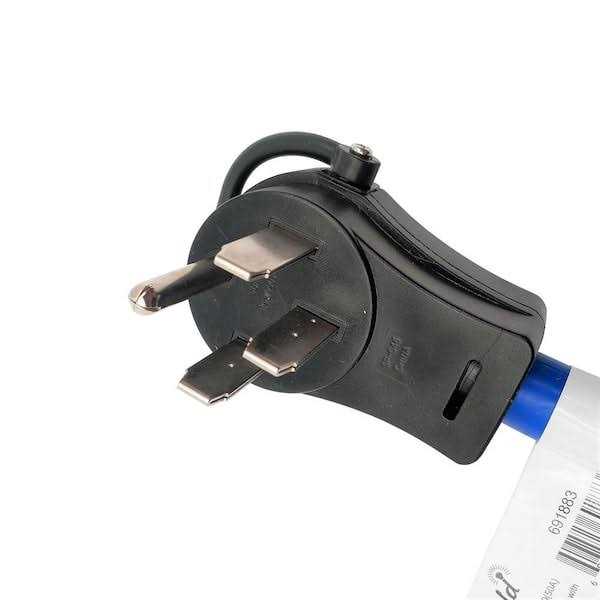 Parkworld 8/3 3-Wire RV/Generator/Range 50 Amp 4-Prong NEMA 14-50P Plug to 50 Amp Welder 3-Prong 6-50R Female Adapter Cord - Inhomebuy