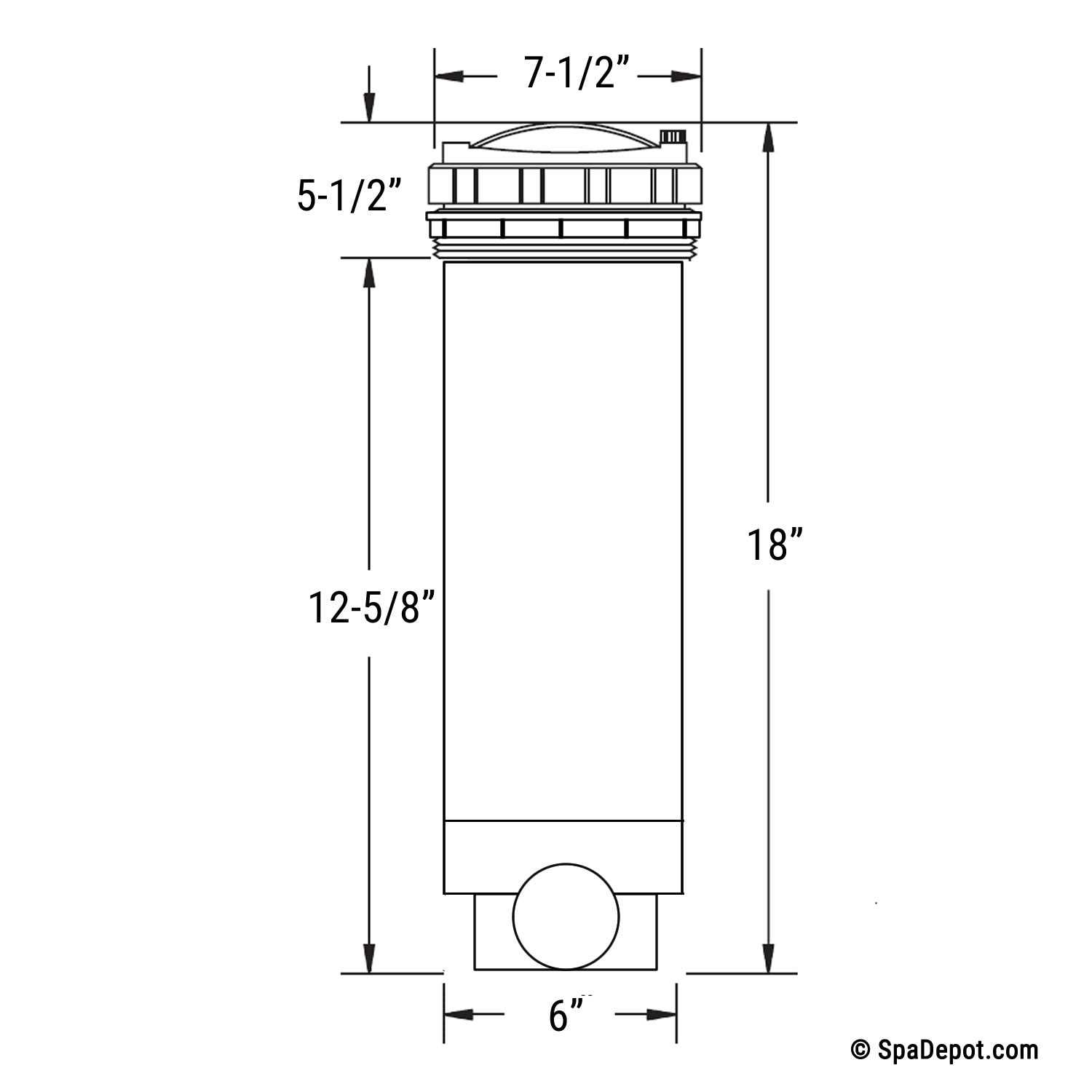 Waterway 4HP Executive 56 Frame Spa Pump 3721621-1D - Inhomebuy