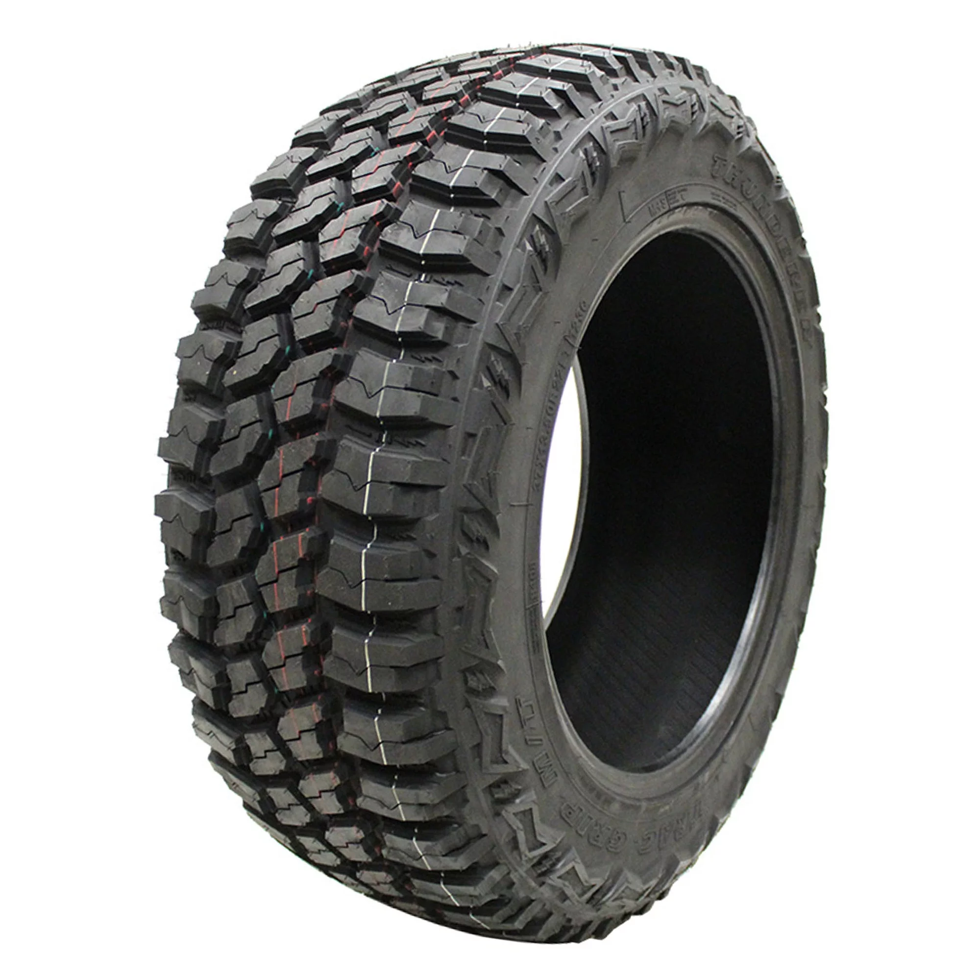 Thunderer Trac Grip M/T R408 Mud Terrain LT265/75R16 123/120Q E Light Truck Tire - Inhomebuy