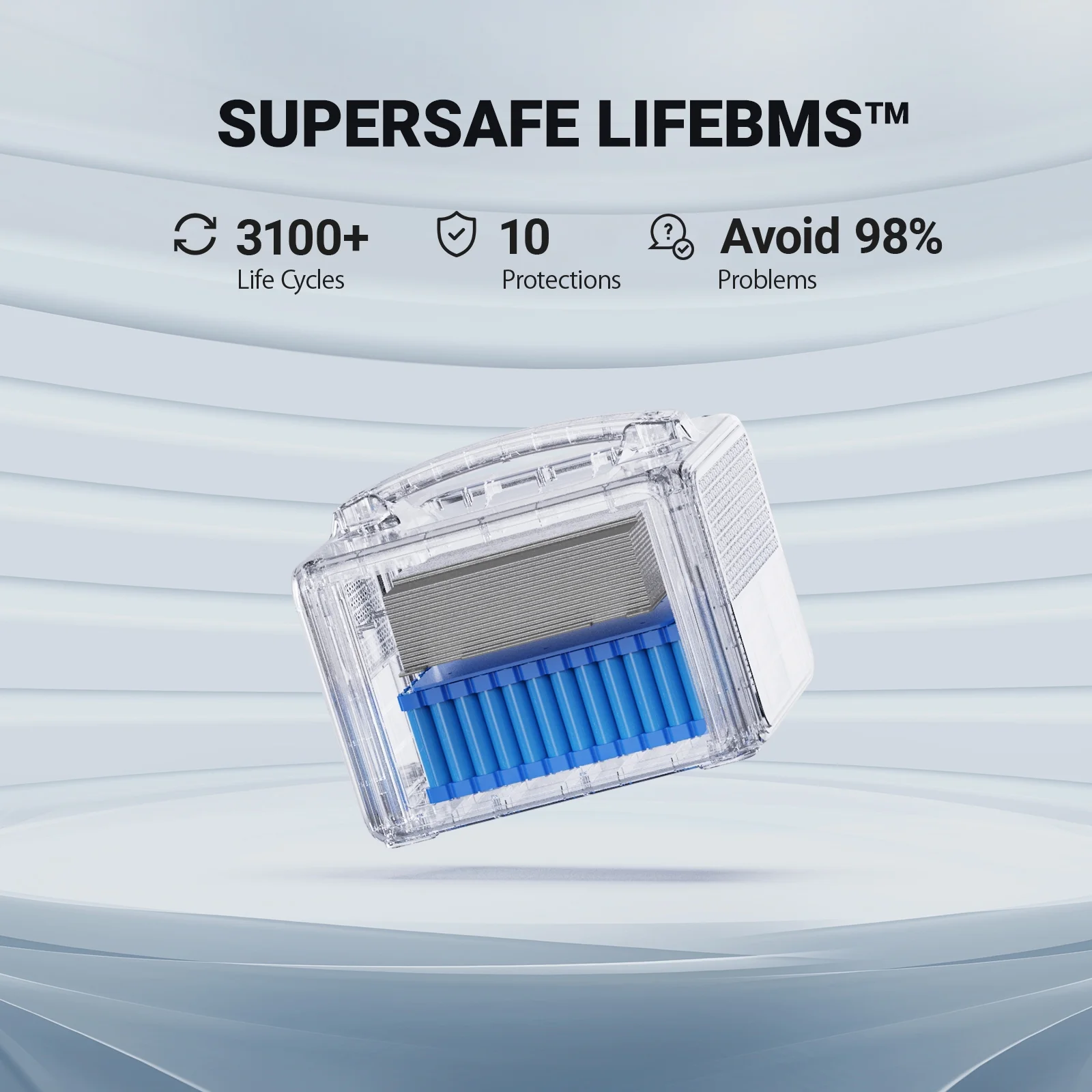 VTOMAN Jump 600X Portable Power Station 600W (1200W Peak), 299Wh LFP Solar Generator with 110V/600W AC Outlet, Jump Starter, 60W USB Port, 12V DC Output for Camping & Home Backup - Inhomebuy