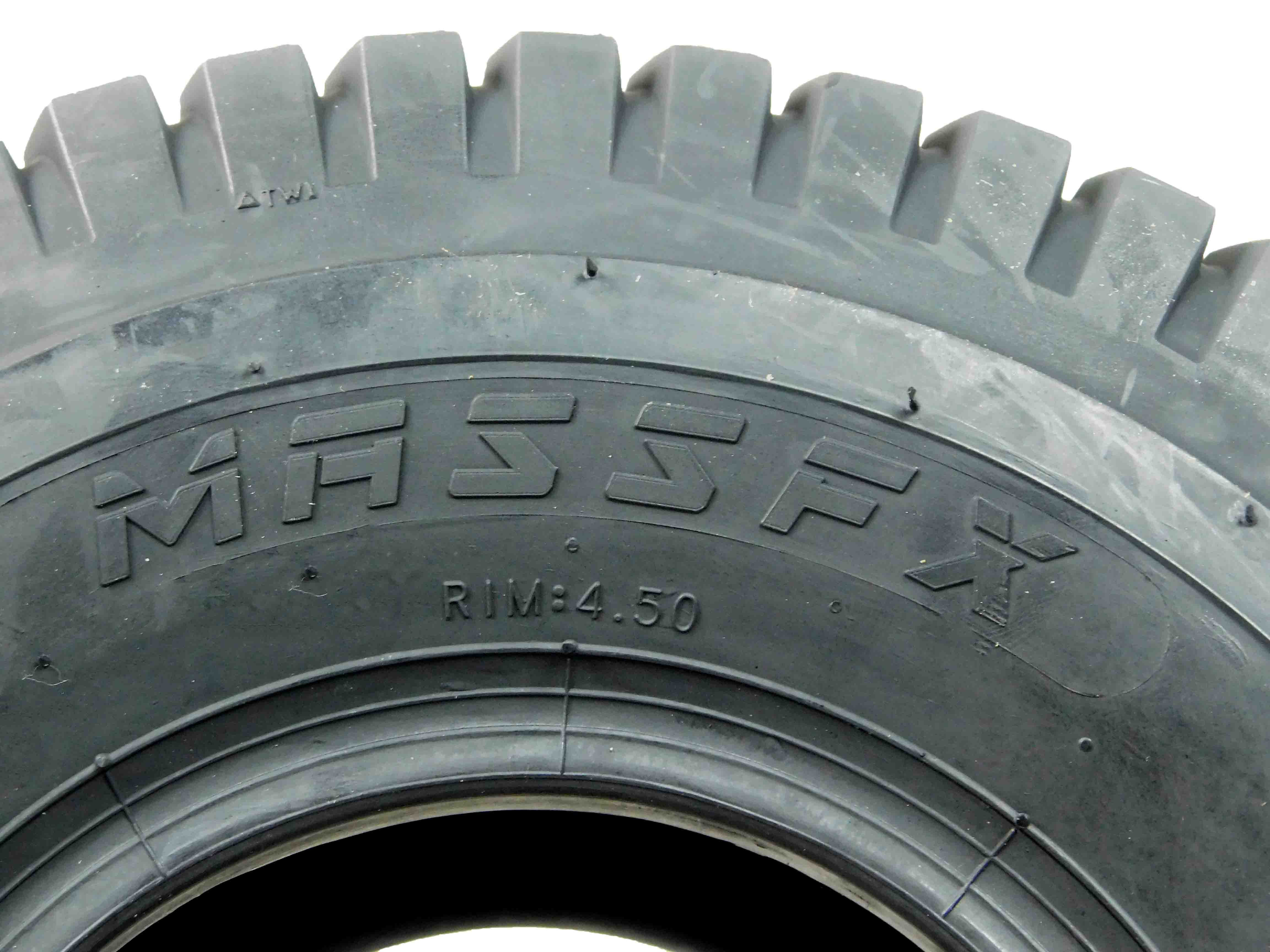 MASSFX 15x6-6 Lawn Mower and Turf Tire - 4 Ply, 1/4