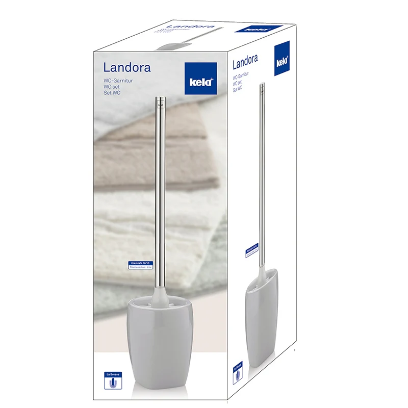 WC-Set Lindano Glacier Grey - Inhomebuy