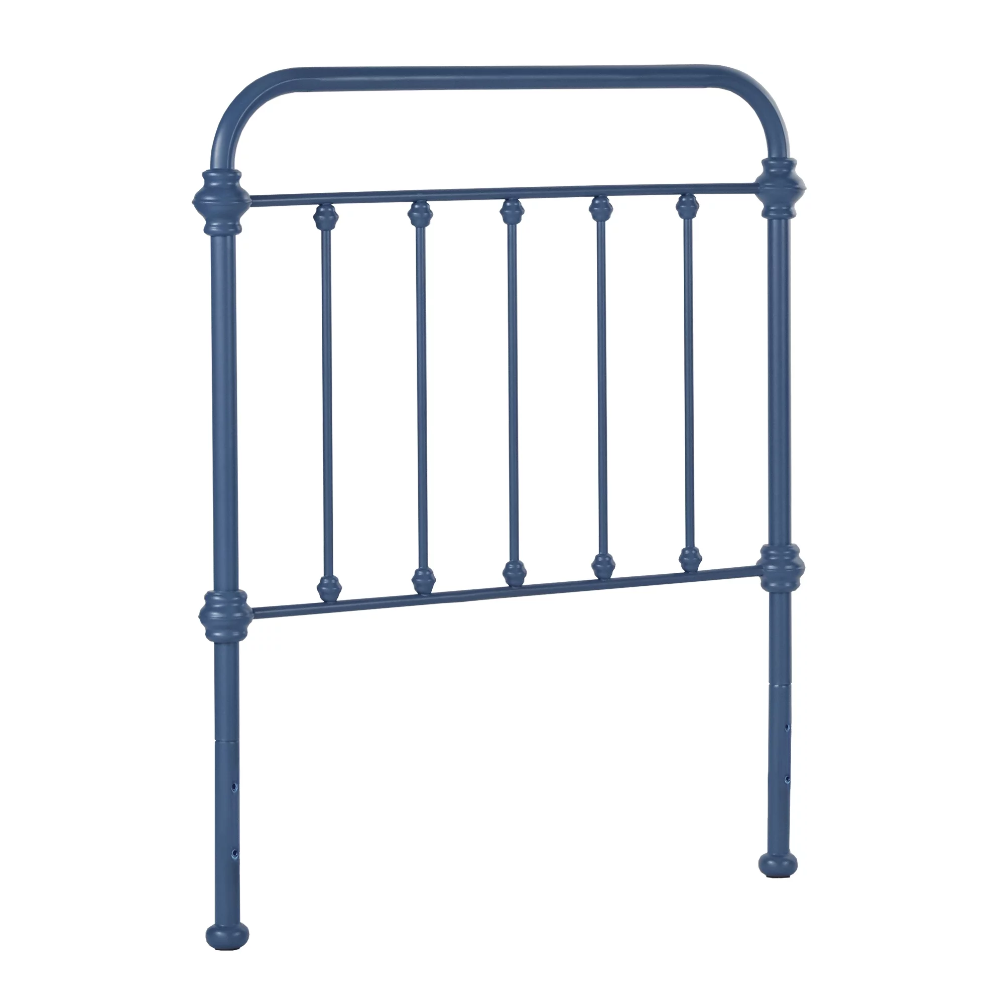 Weston Home Nottingham Metal Twin Bed, Blue Steel - Inhomebuy