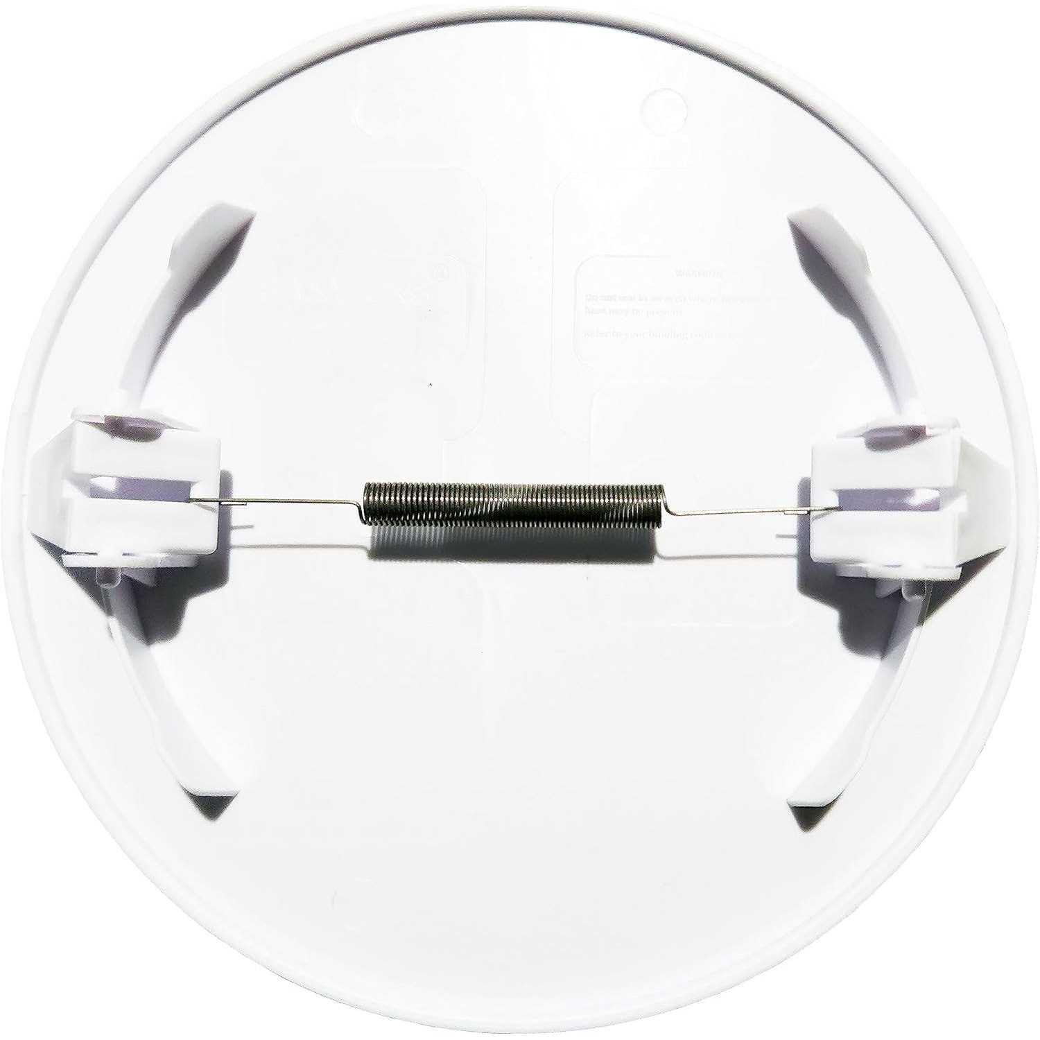 EASY-EXS Access Panel Round Spring-Clip Plastic White - Inhomebuy