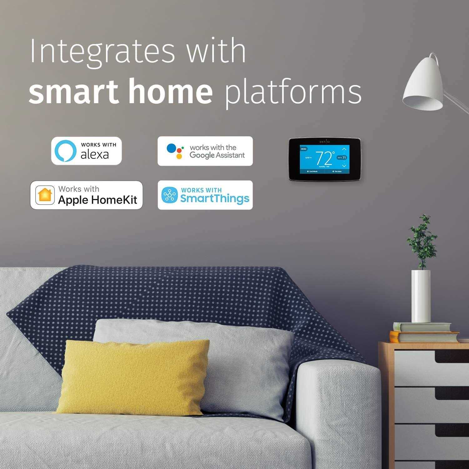 Emerson Sensi Touch Smart Thermostat for Home - Inhomebuy