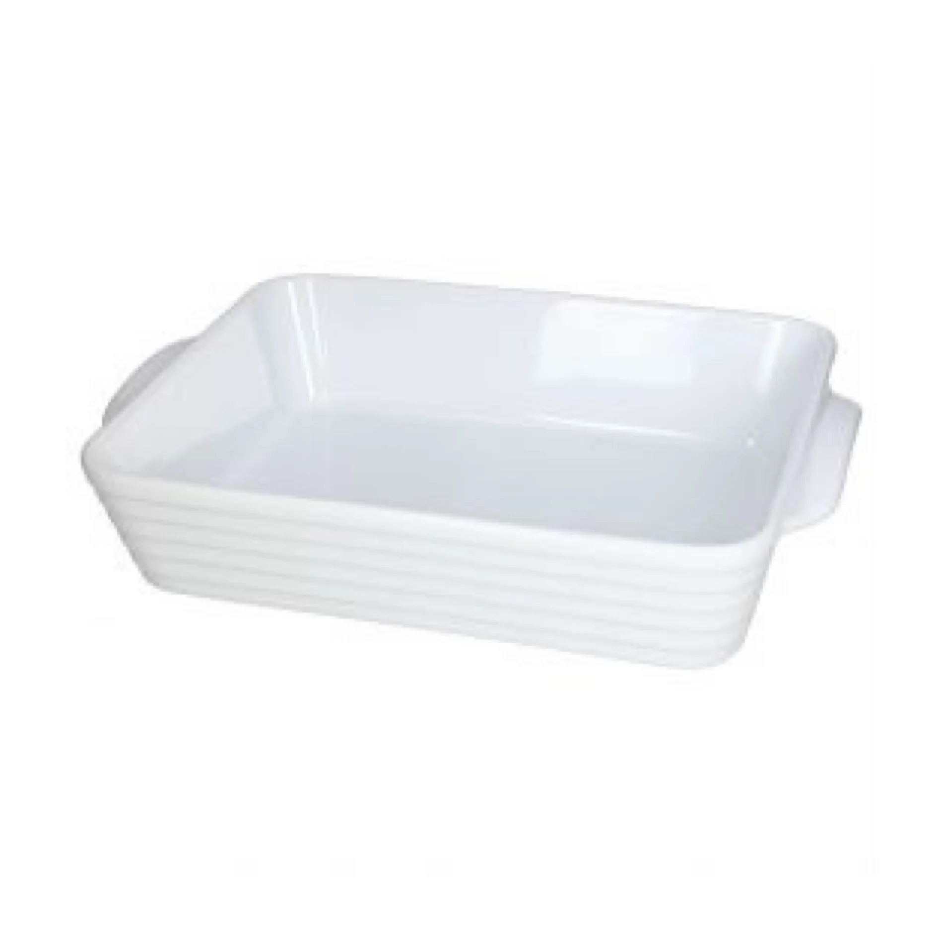Baking Dish Rectangular 31x21 cm Rings - Inhomebuy