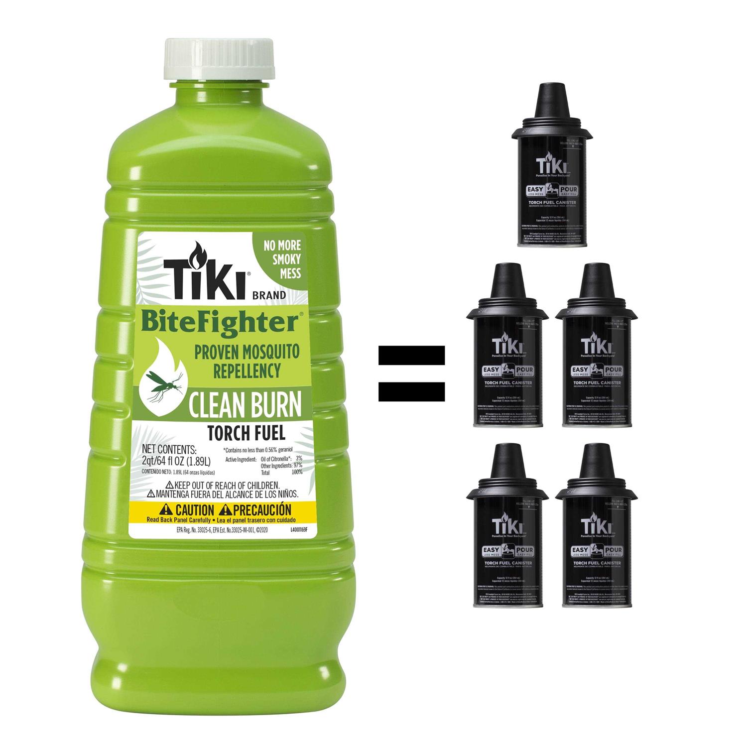 Tiki BiteFighter Clean Burn Torch Fuel - Inhomebuy