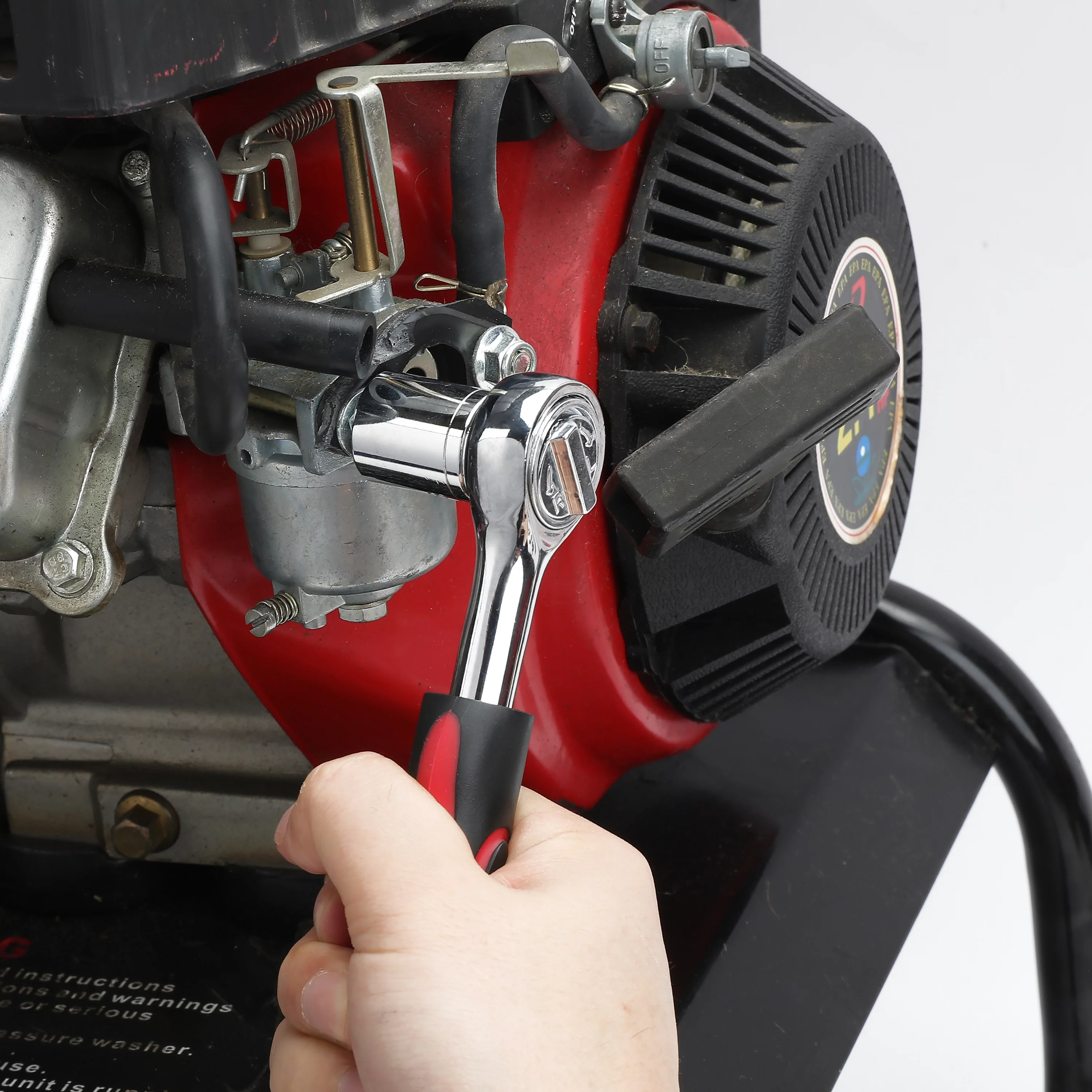 Hyper Tough 51-Piece Auto and Motorcycle Tool Kit, Model 5768 - Inhomebuy