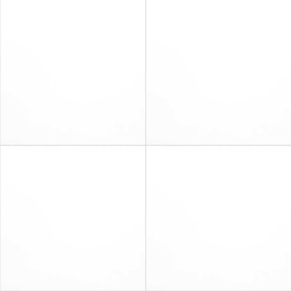 MSI White 12 in. x 24 in. Polished Porcelain Floor and Wall Tile - Inhomebuy