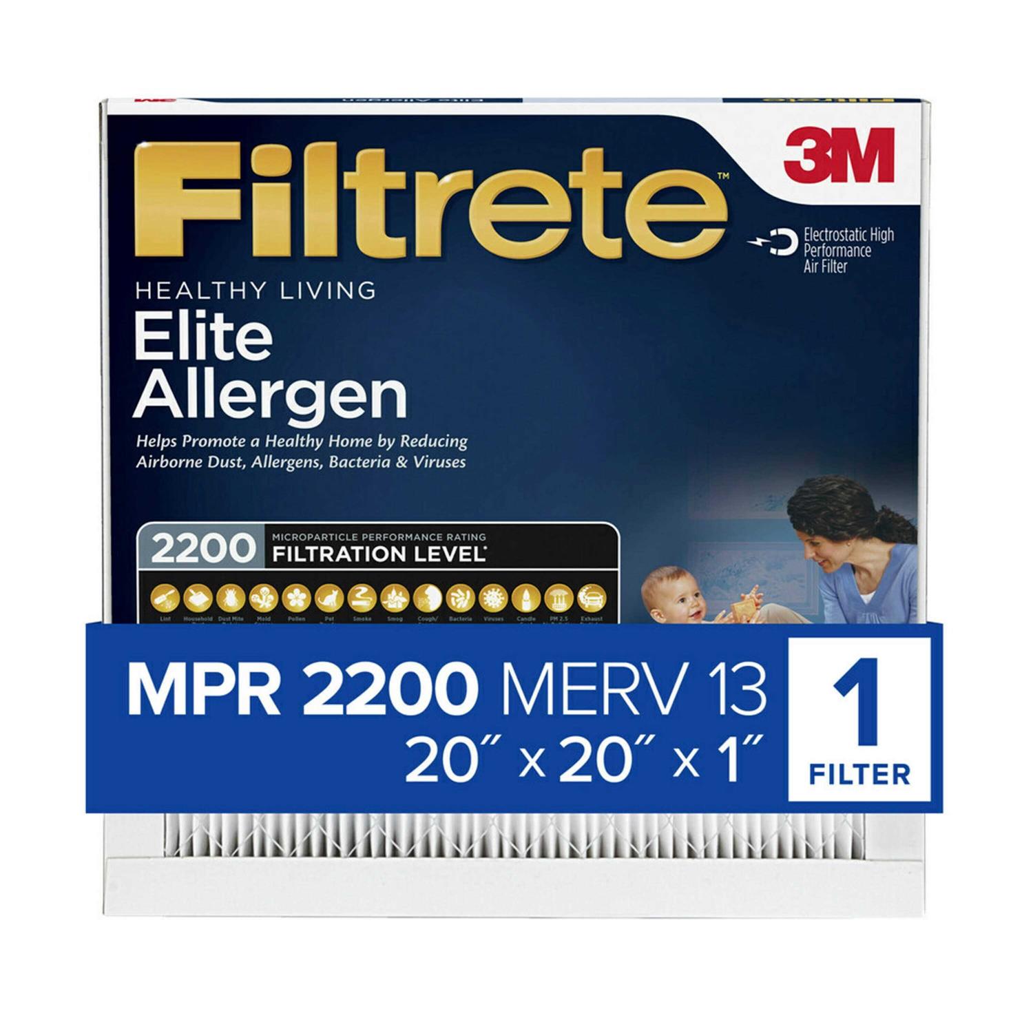 Filtrete Elite Allergen Healthy Living - Inhomebuy
