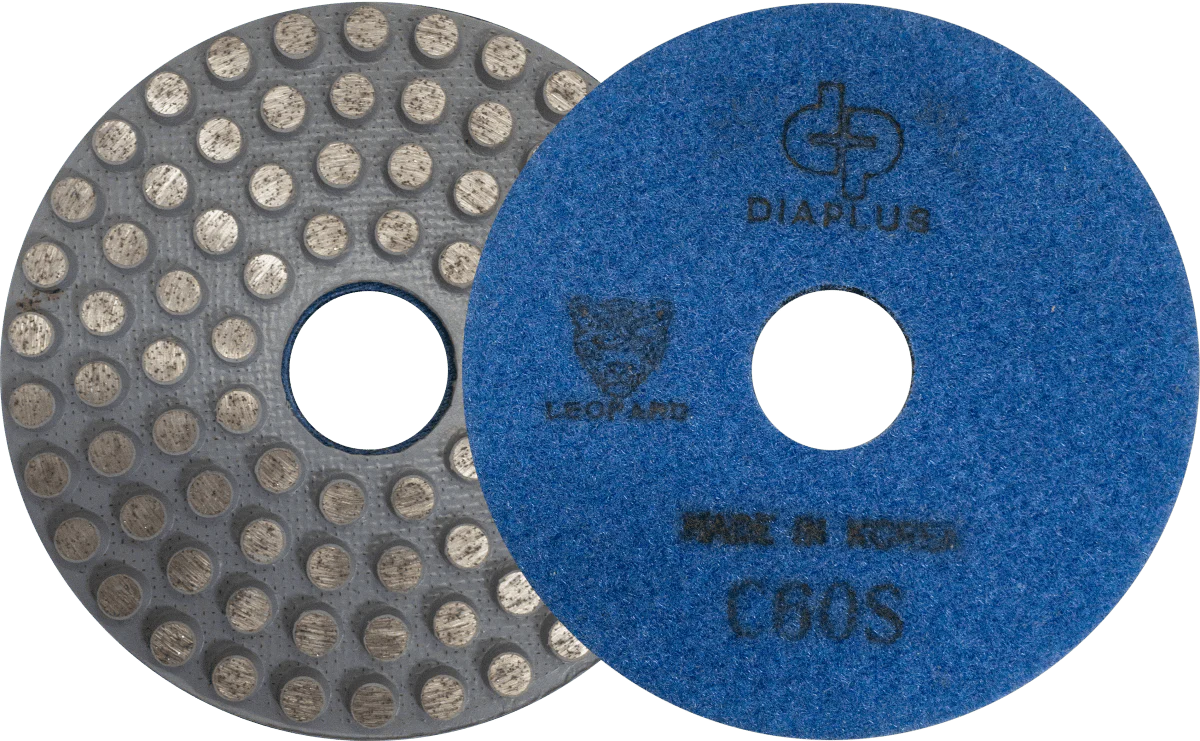 Dia Plus Concrete Metal Dot Grinding Pads - Inhomebuy
