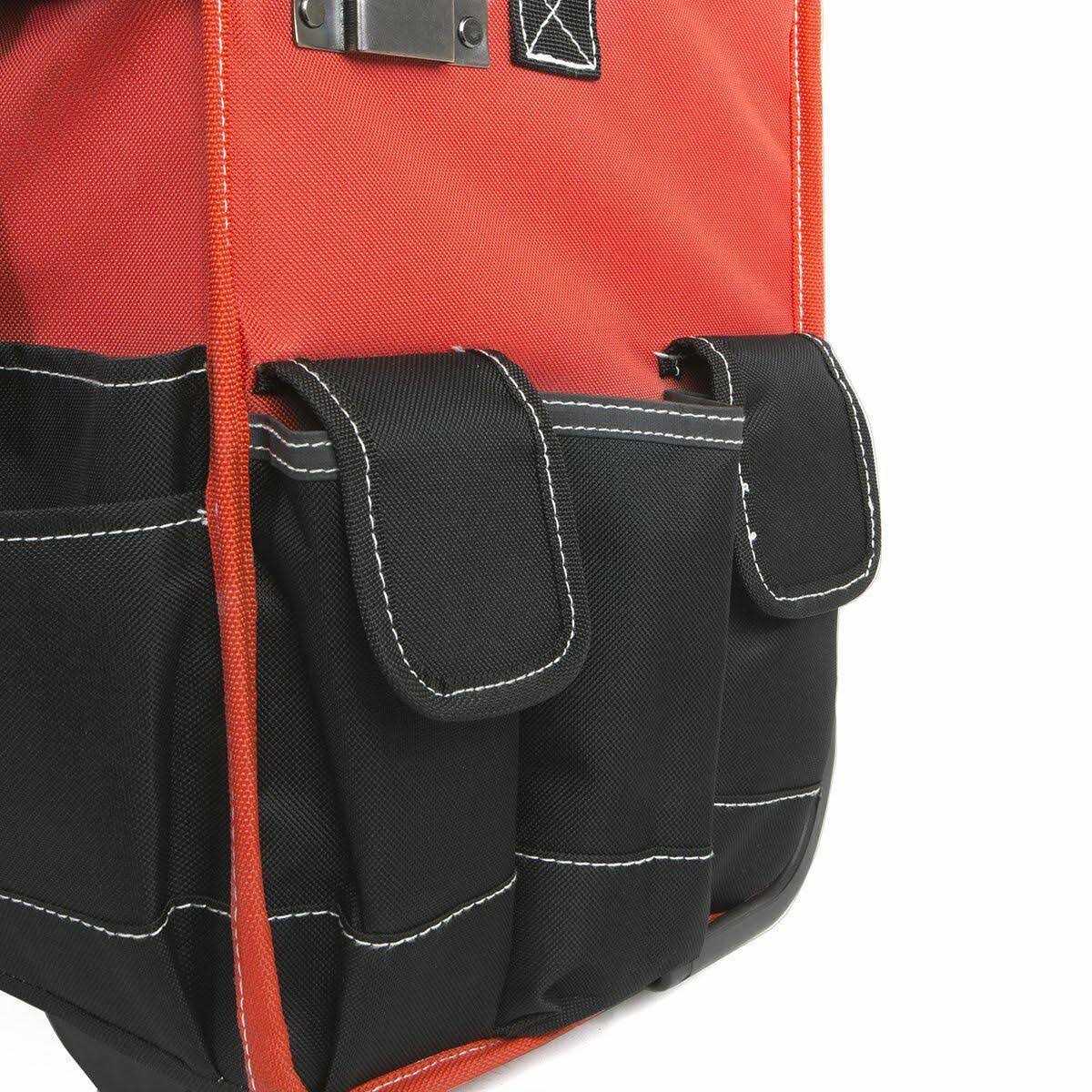 XtremepowerUS Premium Vacuum Pump HVAC A/C Refrigeration Kit AC Manifold Gauge Case Set w/ Leak Detector and Carrying Tote Bag - Inhomebuy