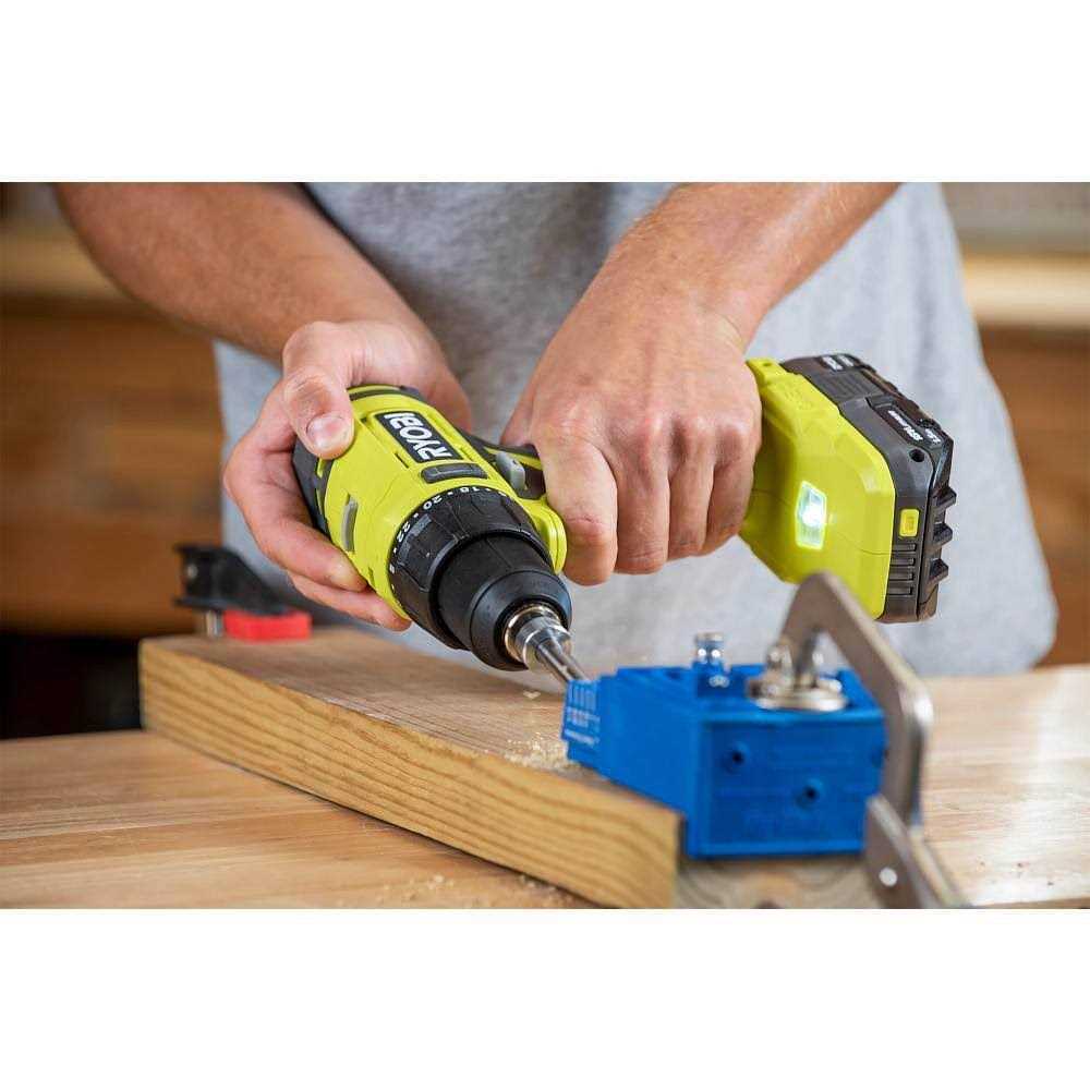 Ryobi ONE+ 18V Cordless 5-Tool Combo Kit with 1.5 Ah Batteries, Charger, and Tool Bag - Inhomebuy