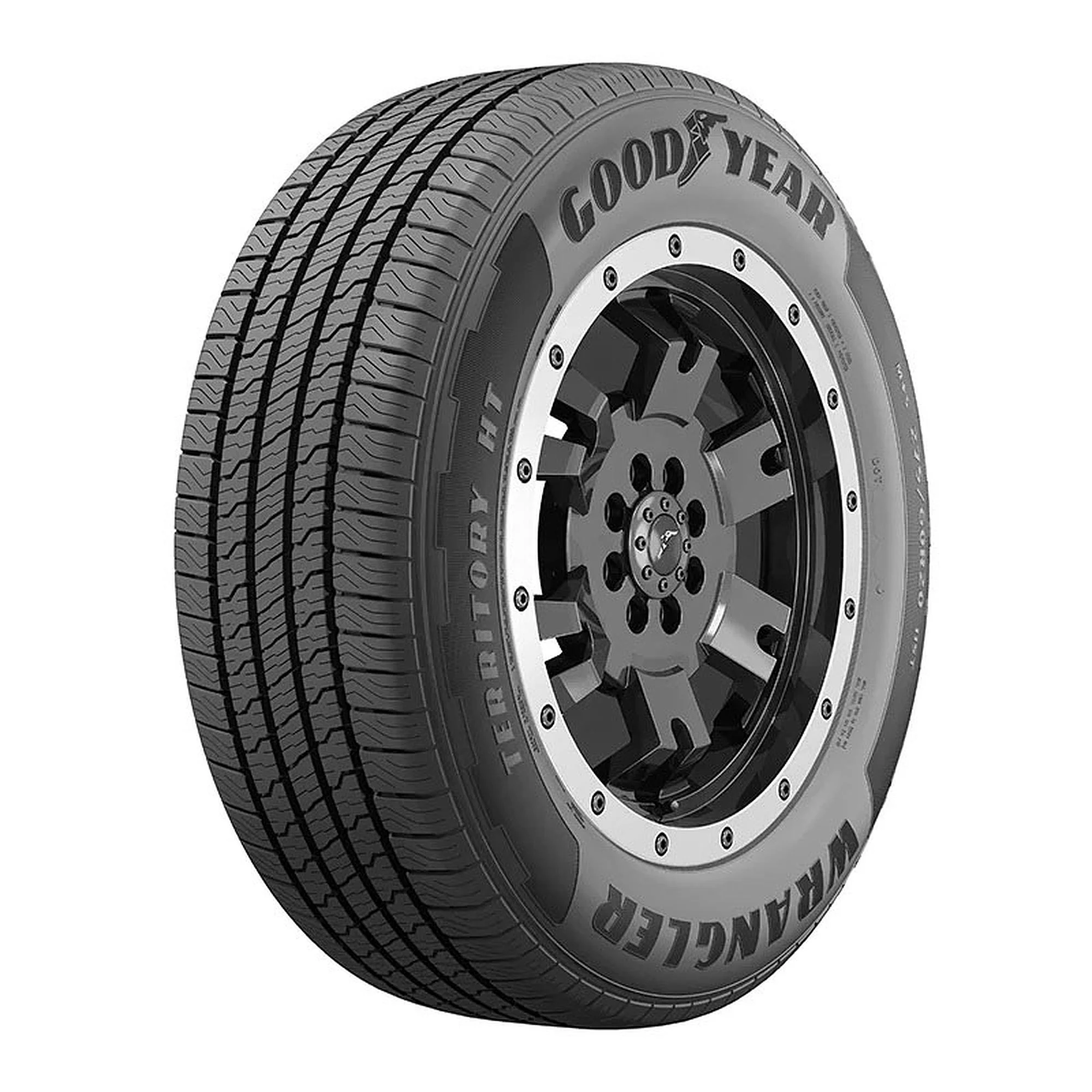 Goodyear Wrangler Territory H/T All Season 255/65R17 110T Light Truck Tire - Inhomebuy