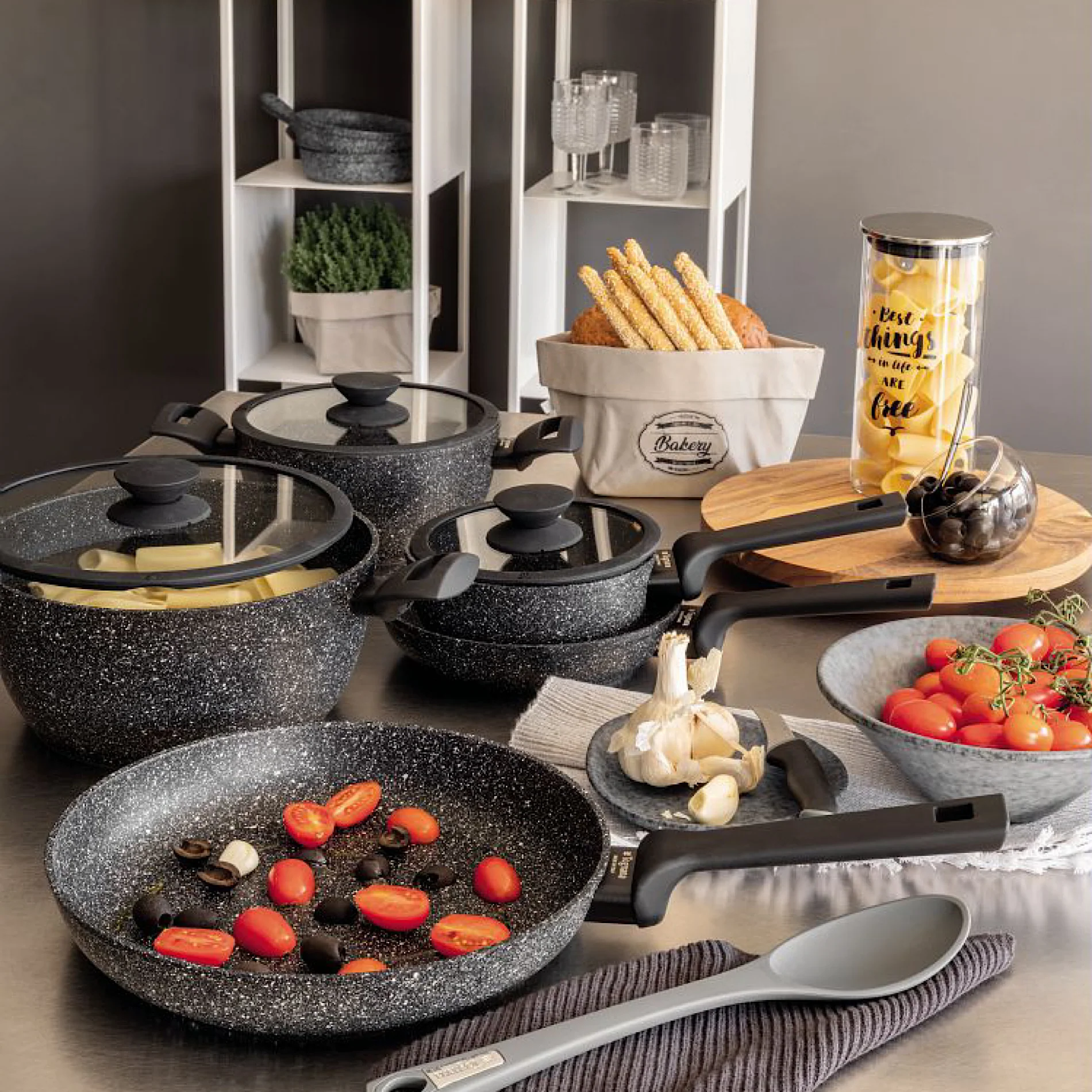 Big Jar 10x21cm Dolce Casa Industrial - Inhomebuy