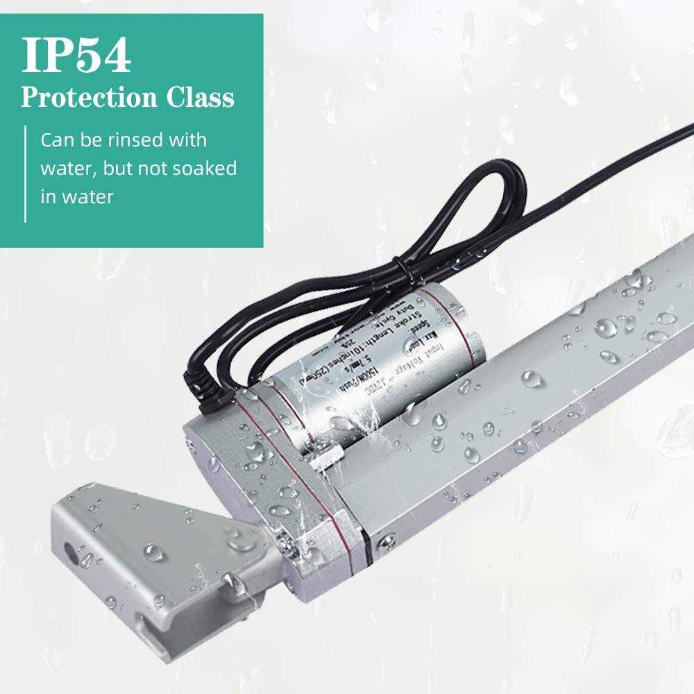 Eco-worthy Stroke Linear Actuator 330lbs Maximum Lift with Mounting Brackets - Inhomebuy