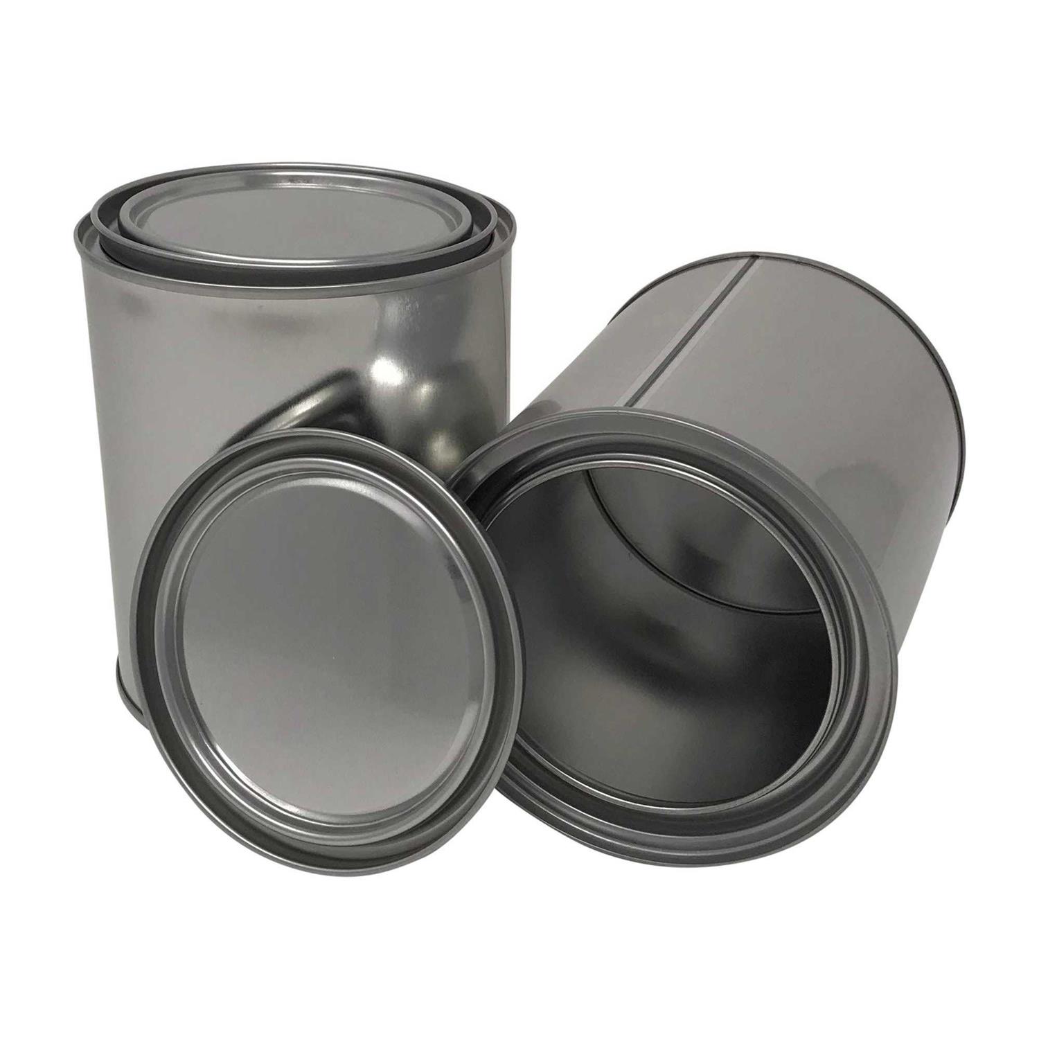 Csbd Empty Paint Can with Plastic Lid, Gallon and Quart Sizes, Unlined Multipurpose Storage for Arts and Crafts - Inhomebuy