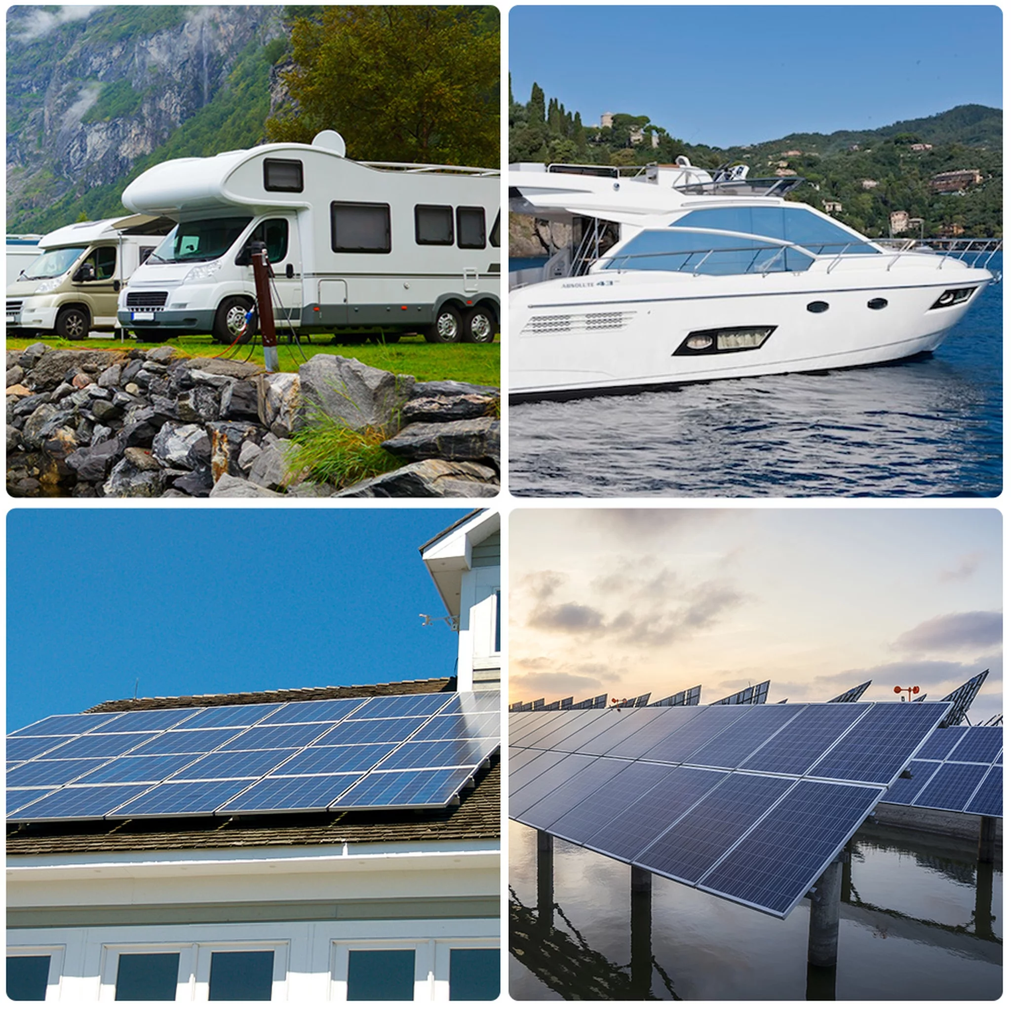 Renogy Deep Cycle AGM Battery 12 Volt 100Ah, Home Improvement Renewable Energy for Marine, RV, Carbin,  Solar Energy Storge, Maintenance-Free, off-Grid Solar System - Inhomebuy