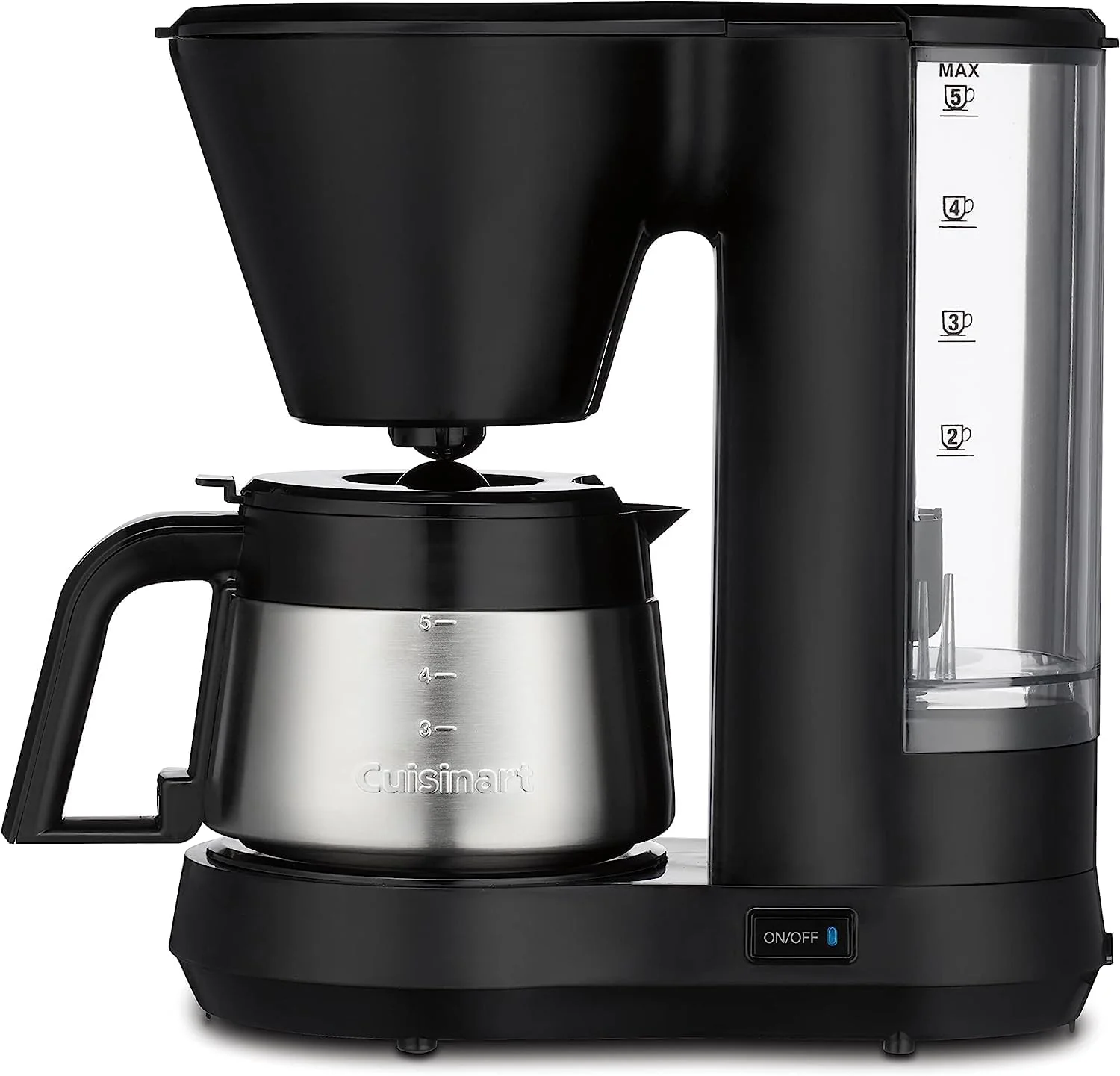Cuisinart Coffee Maker: 5 cup s/s carafe | DCC-5570C - Inhomebuy