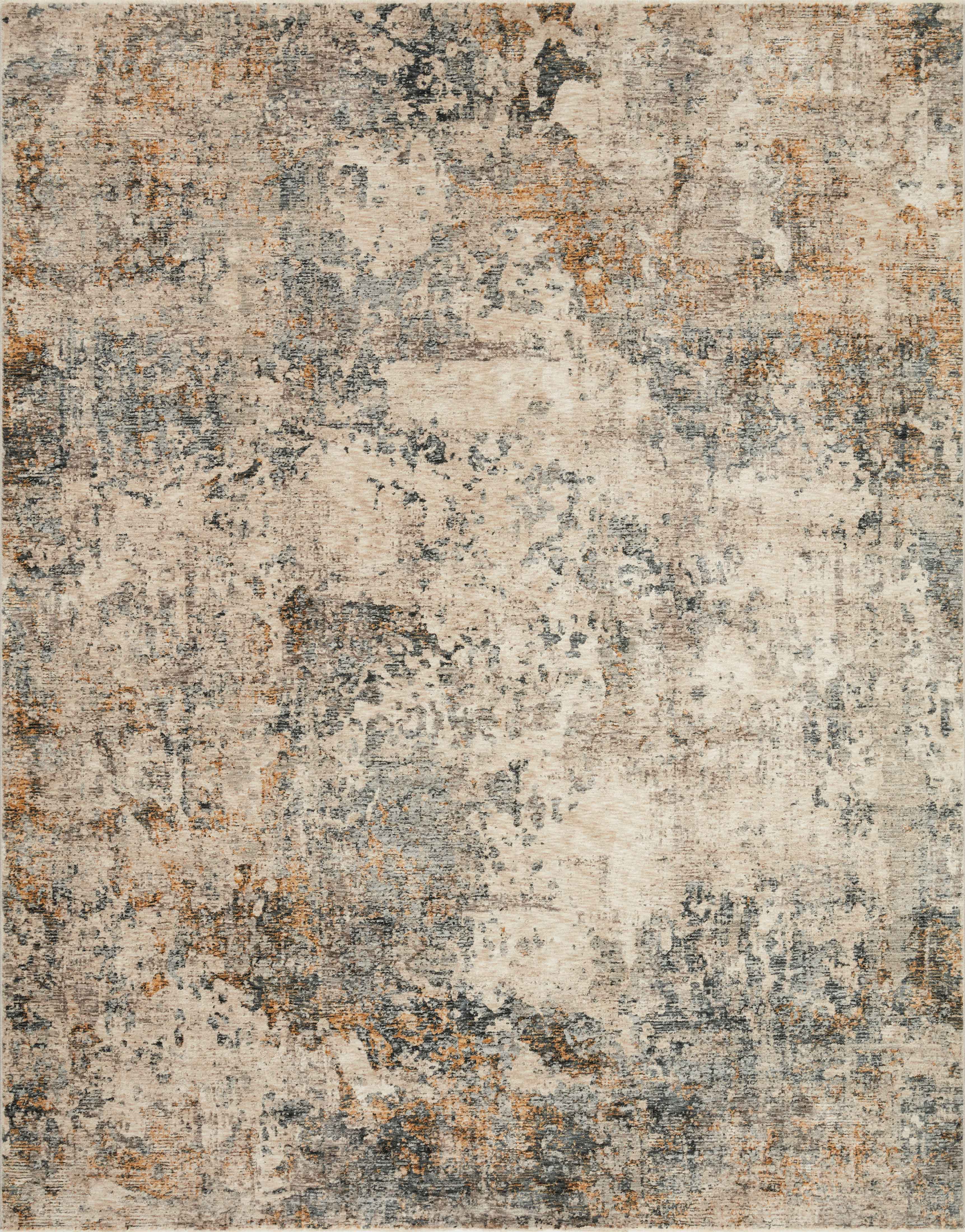 Loloi Rugs Axel Collection Rug in Ocean, Beige - 7'10