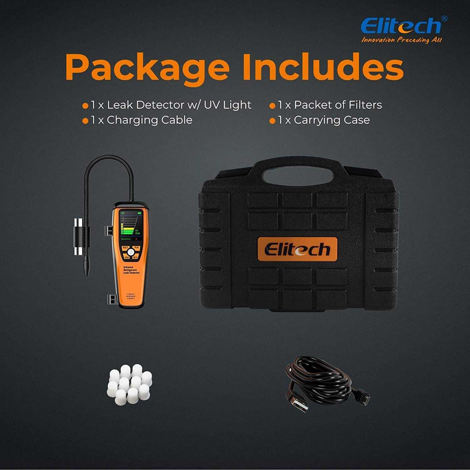 Elitech Gsp-6g Digital Temperature and Humidity Data Logger with Detachable Buffered Probe with Calibration Certificate - Inhomebuy